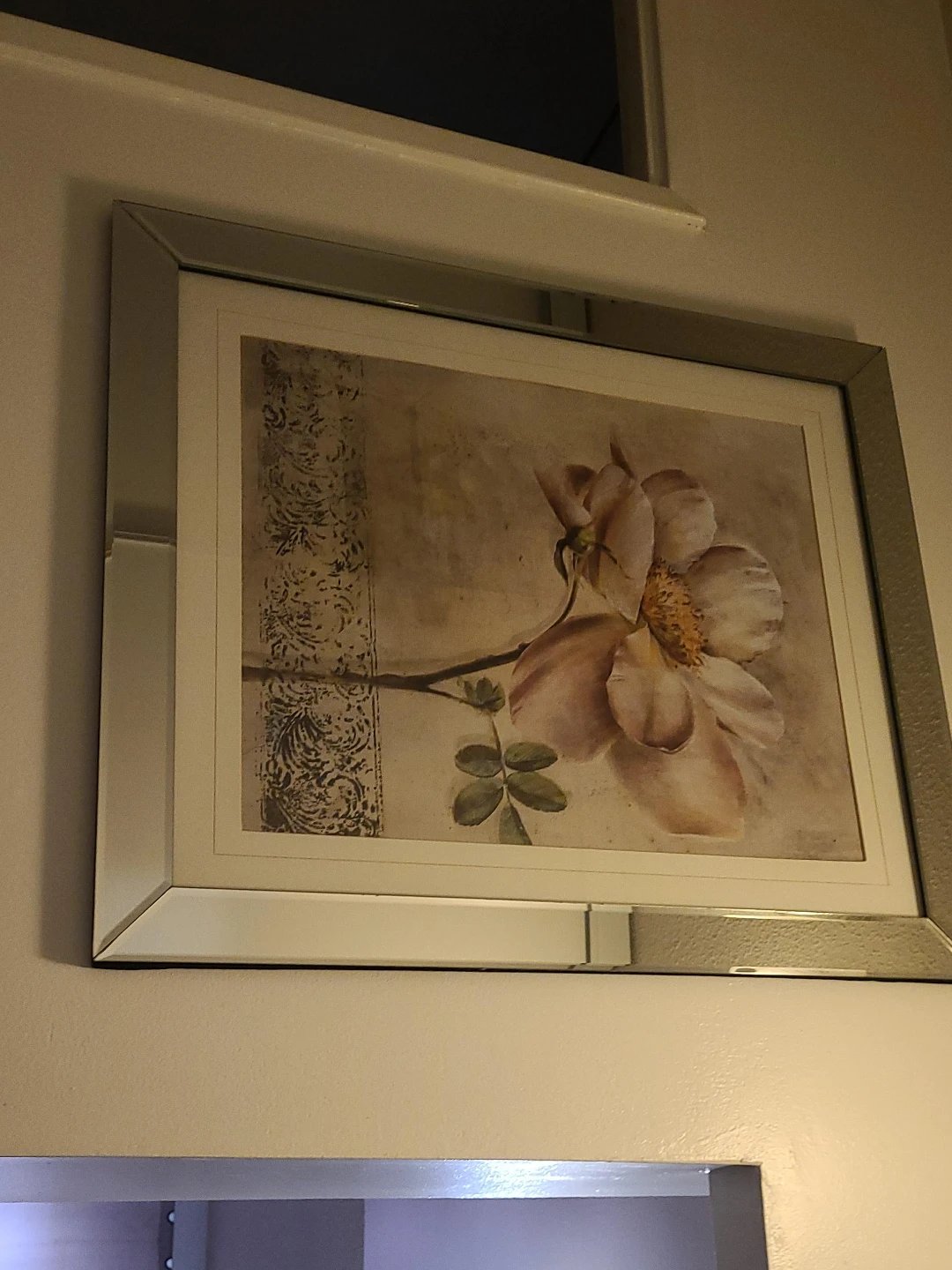 Framed Floral Art Print