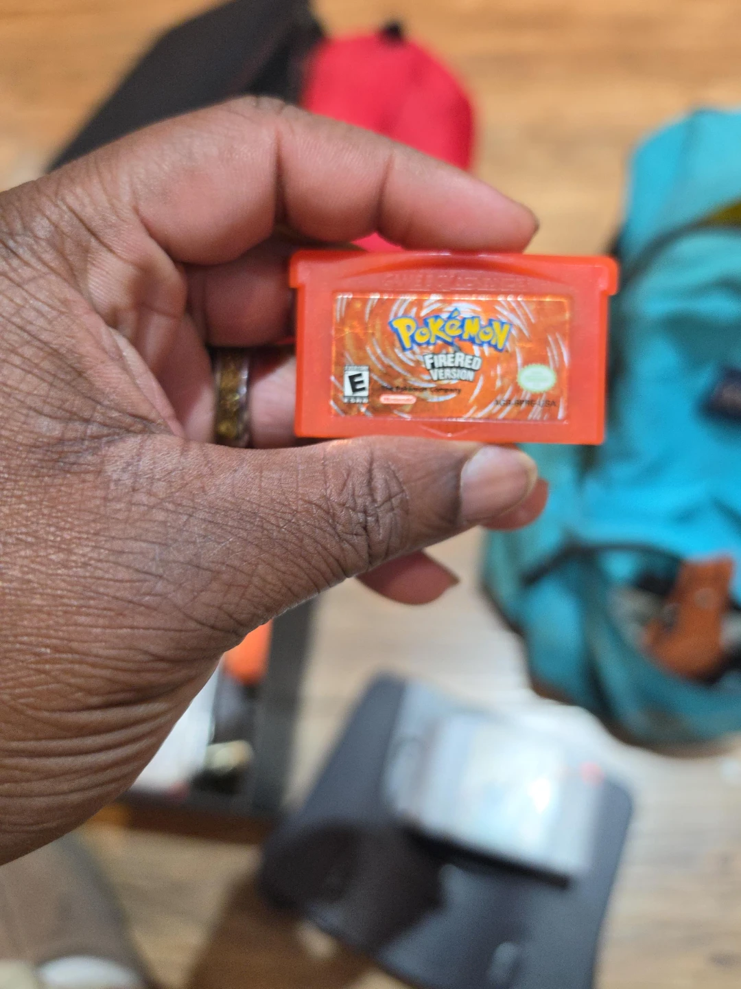 Pokémon FireRed Version Game Boy Advance Cartridge
