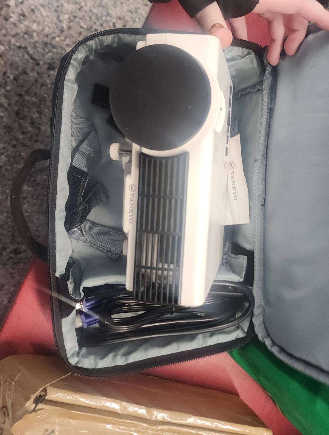 VANKYO Mini Projector with Carry Case and Cables