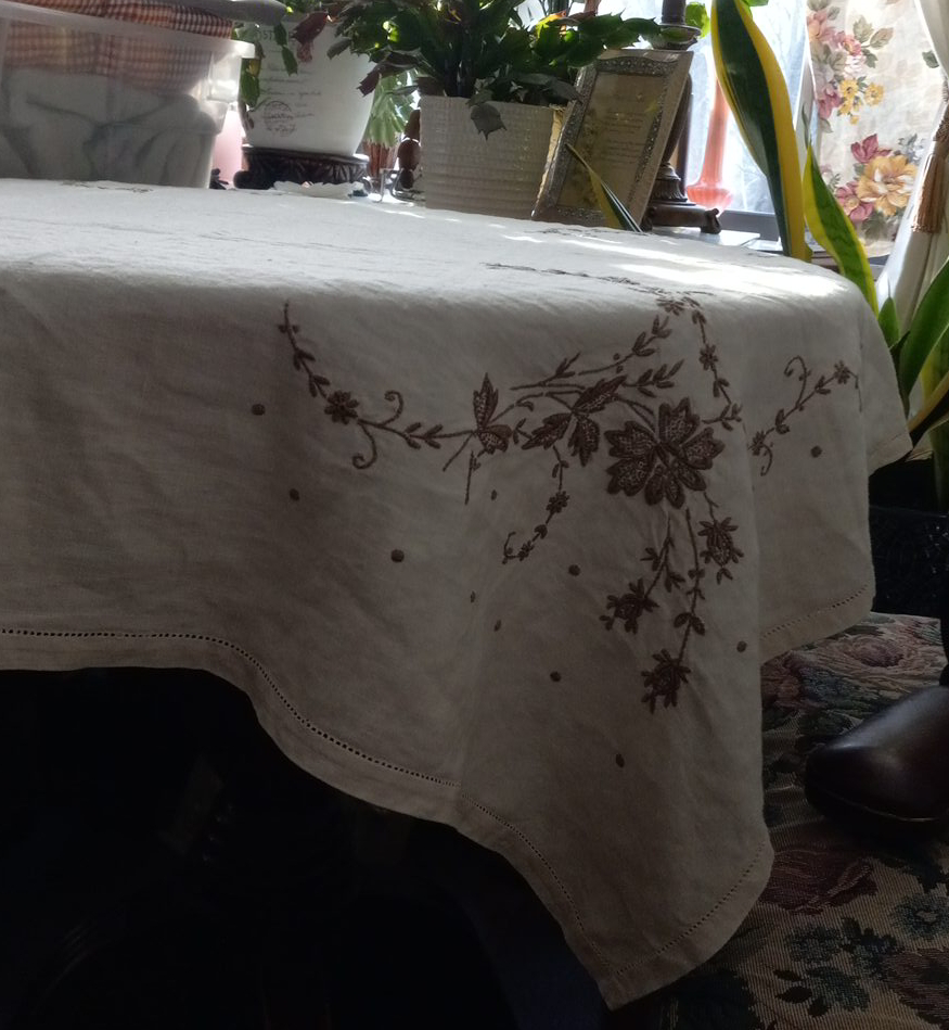 Embroidered Tablecloth