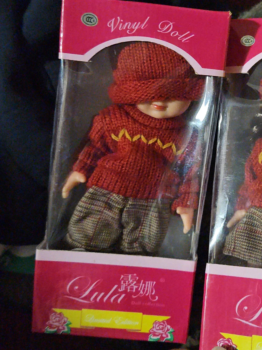 2 Lula Vinyl Doll Collection discontinued