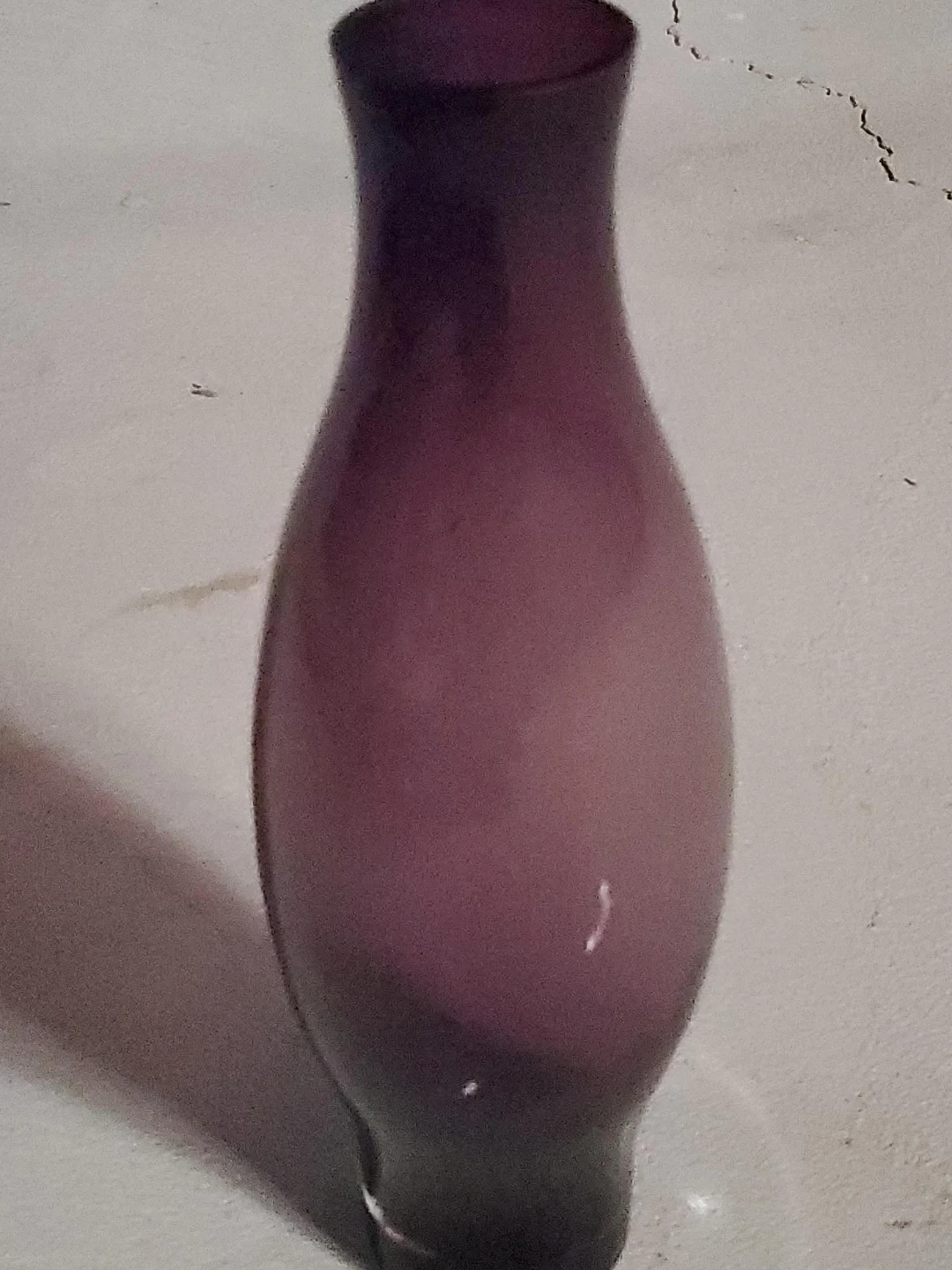 Purple Glass Vase