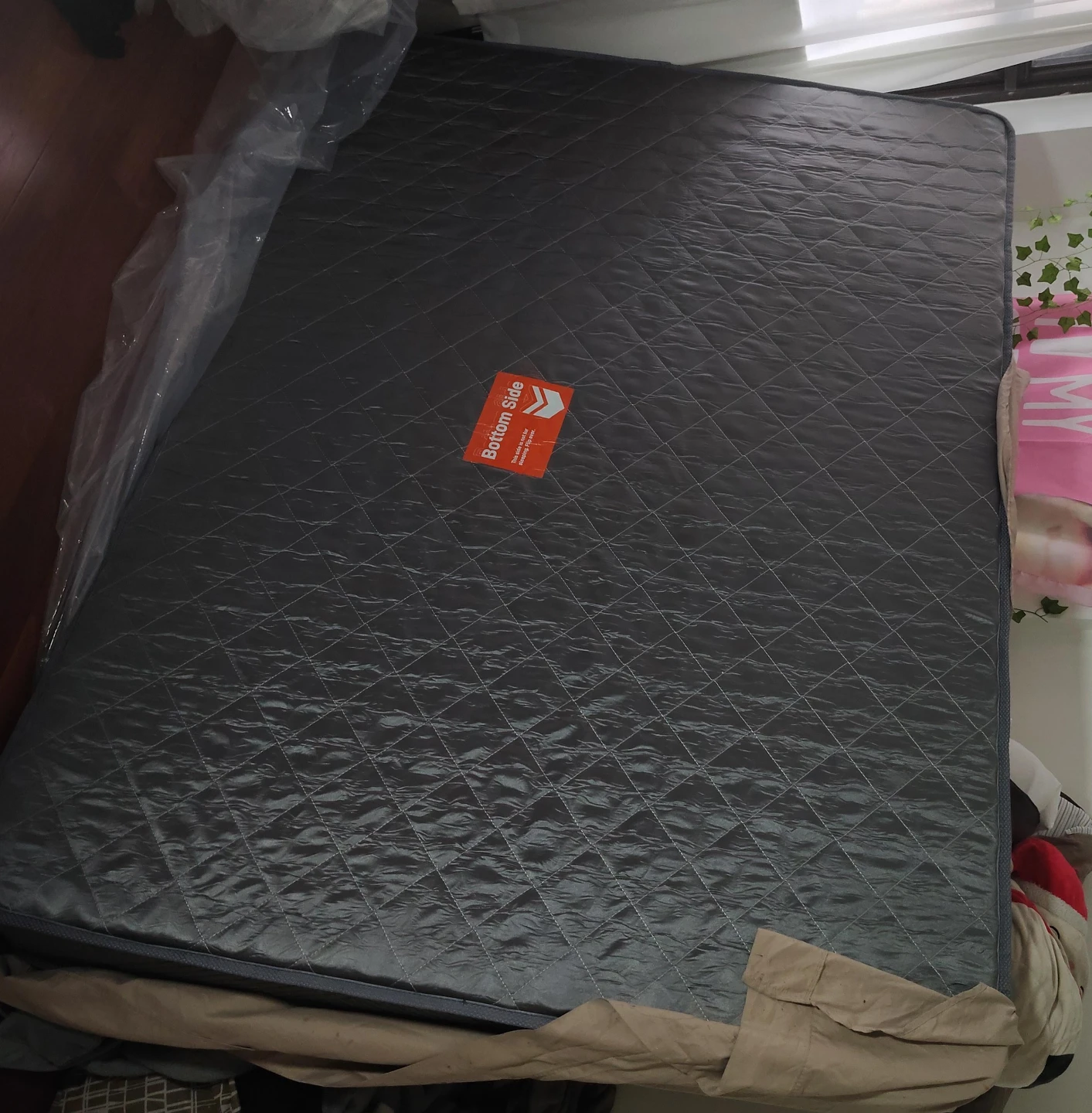 Grey queen size Mattress