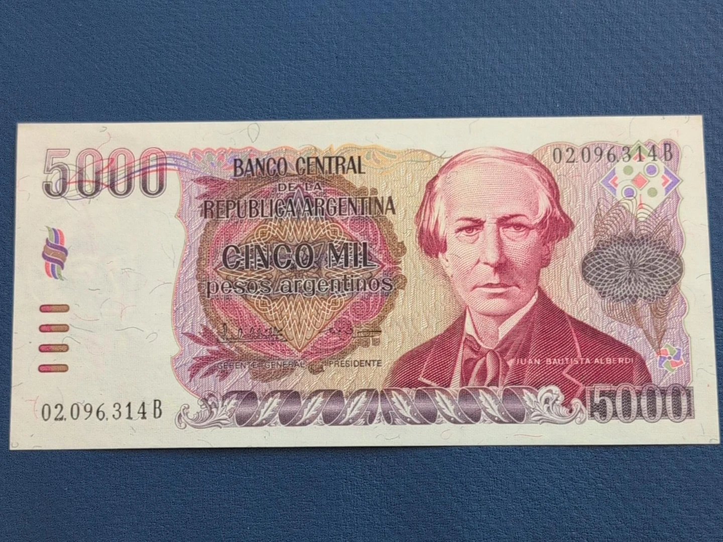 Argentina 5000 Pesos Banknote