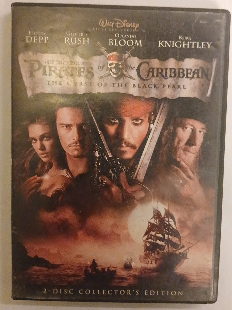 Pirates of the Caribbean: The Curse of the Black Pearl DVD
