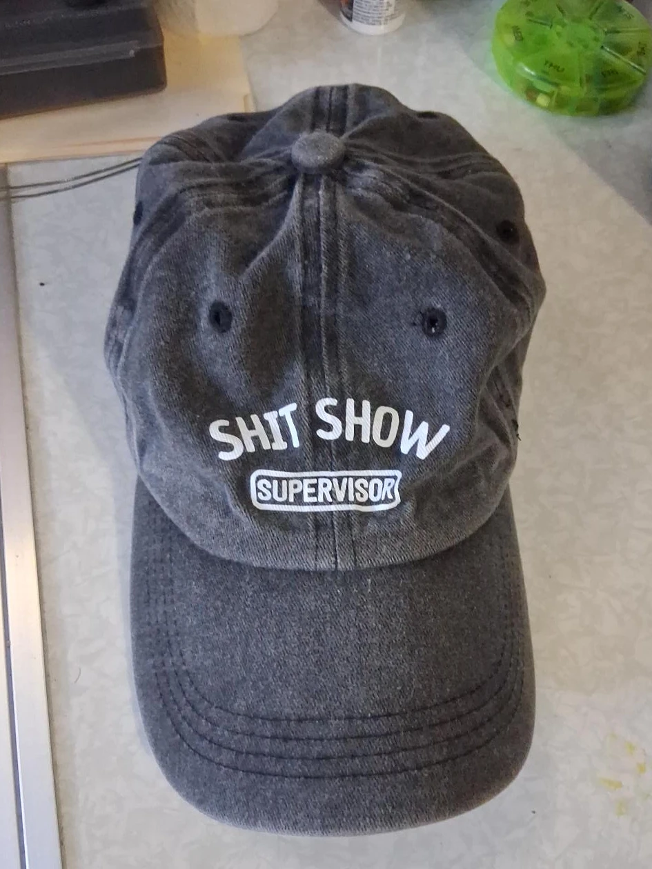 Shit Show Supervisor Baseball Cap