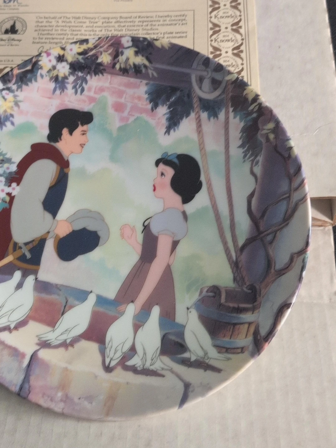 Walt Disney "A Wish Come True" Collector Plate