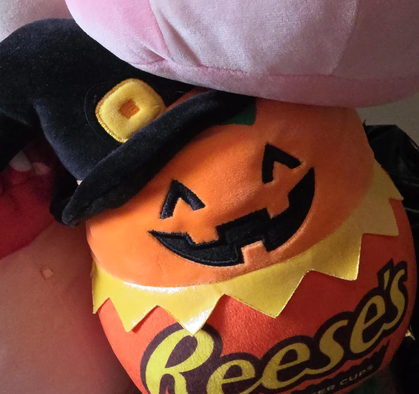 Reese's Plush Pumpkin Toy
