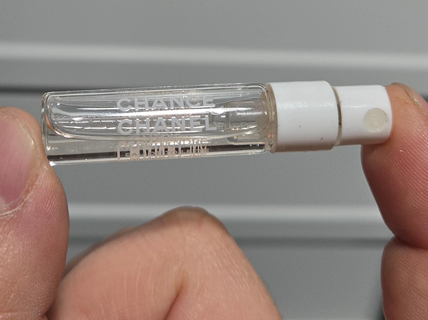 Chanel Chance Eau de Toilette Sample Vial-concentrated