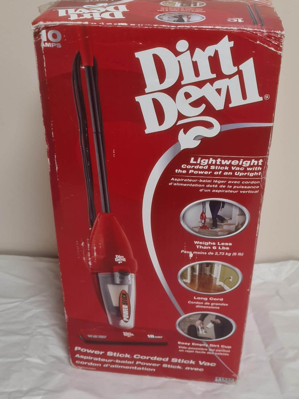 Dirt Devil Power Stick Corded Stick Vacuum