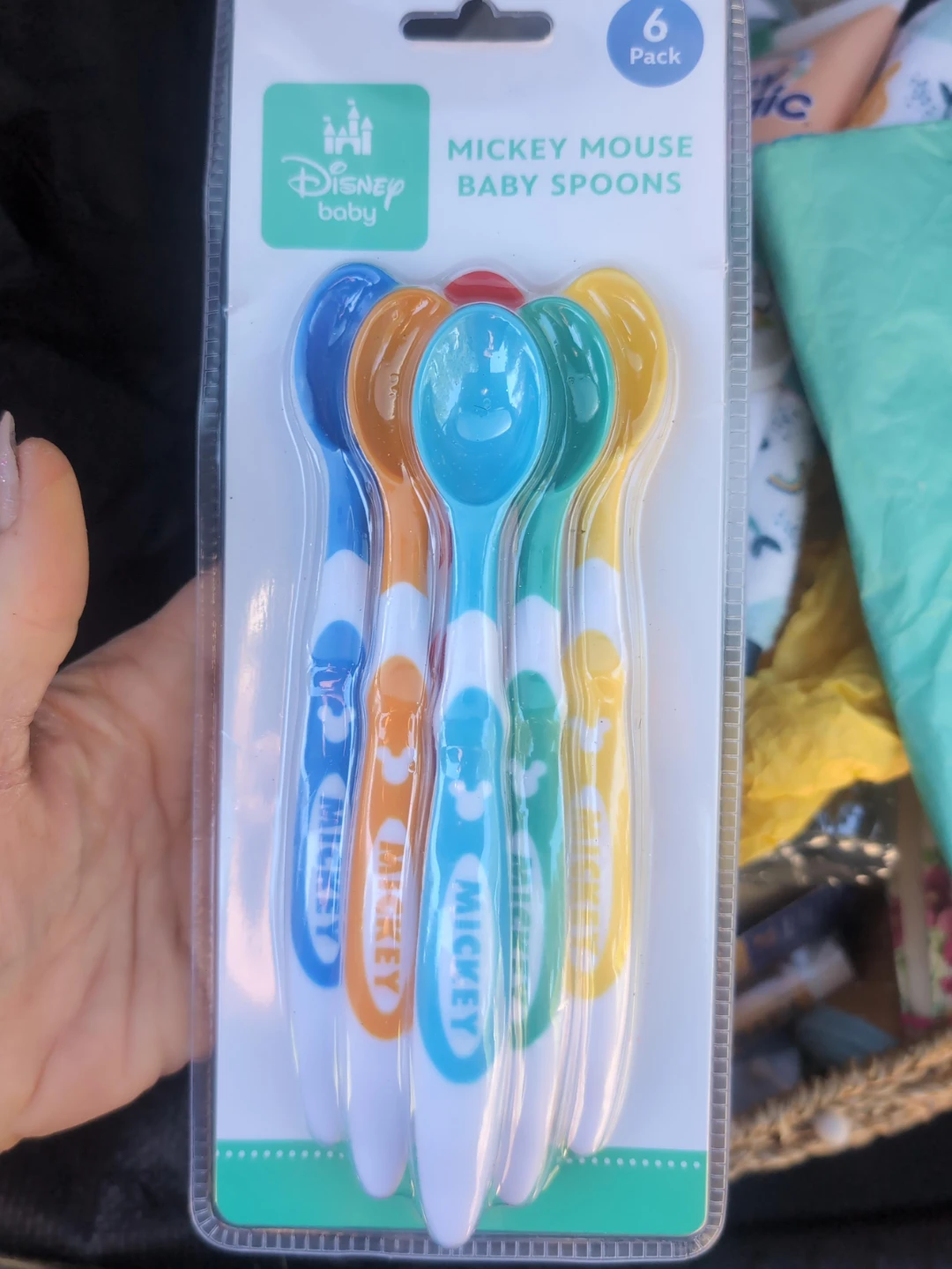 Disney Baby Mickey Mouse Spoons 6 Pack