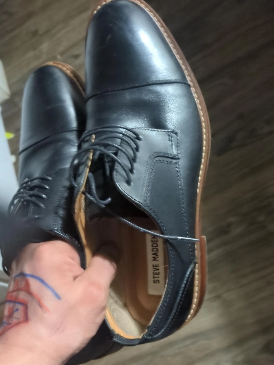 Steve Madden Cap Toe Oxford Dress Shoes
