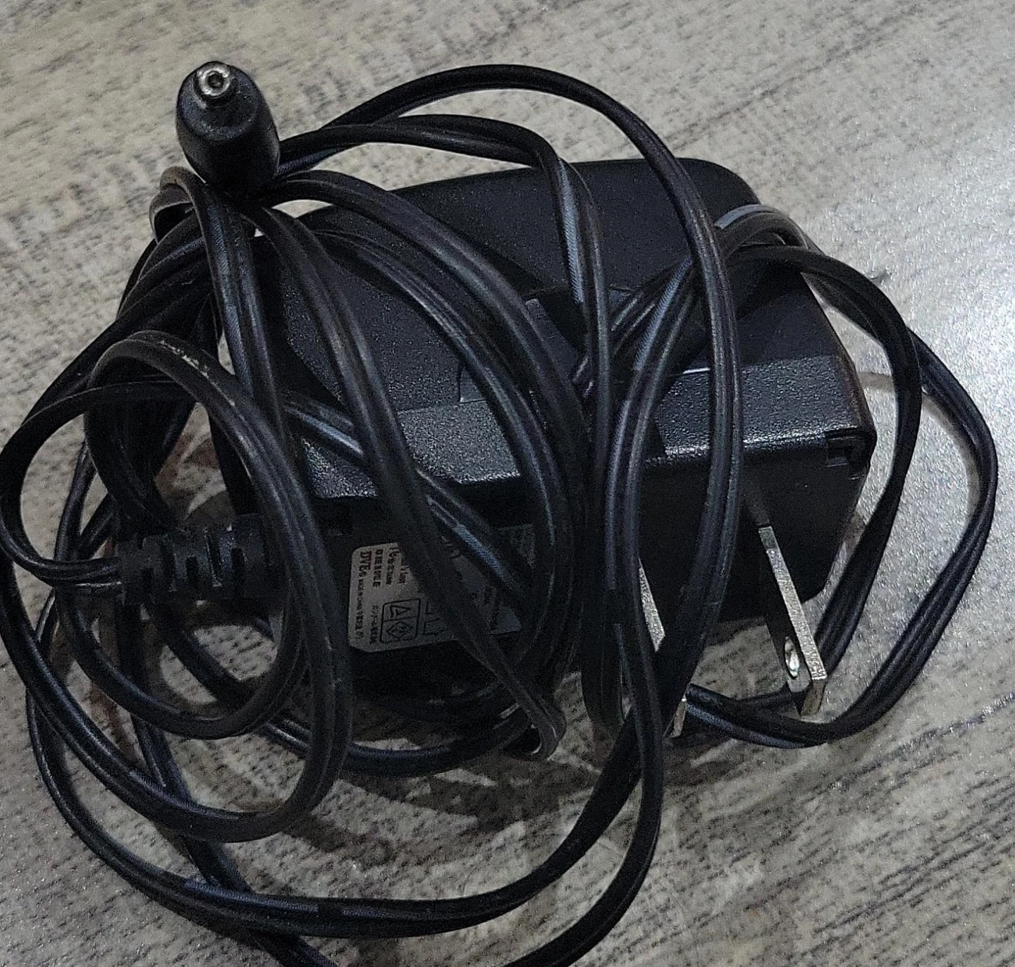 Black AC Power Adapter Adapter