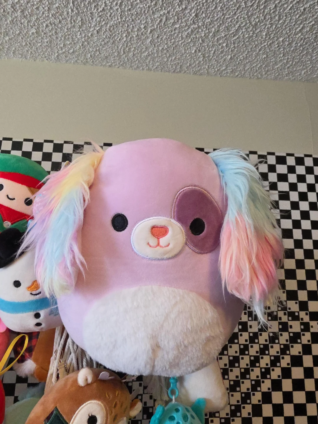 Pink Dog Plush Toy