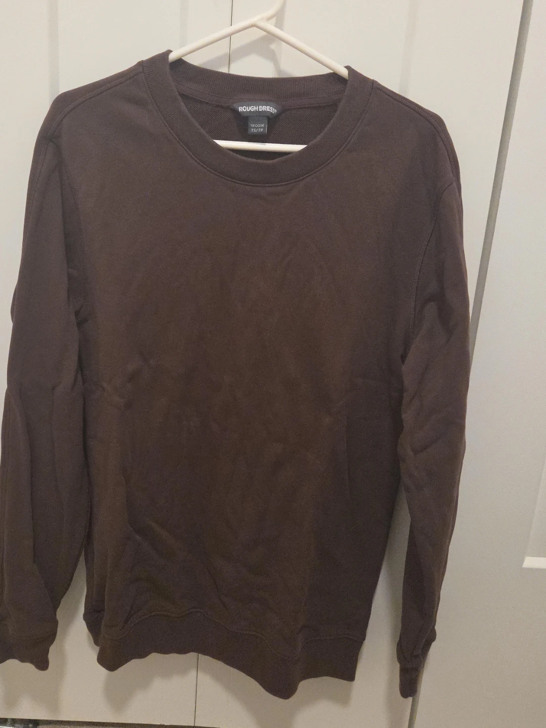 Rough Dress Brown Crewneck Sweatshirt XS/TP