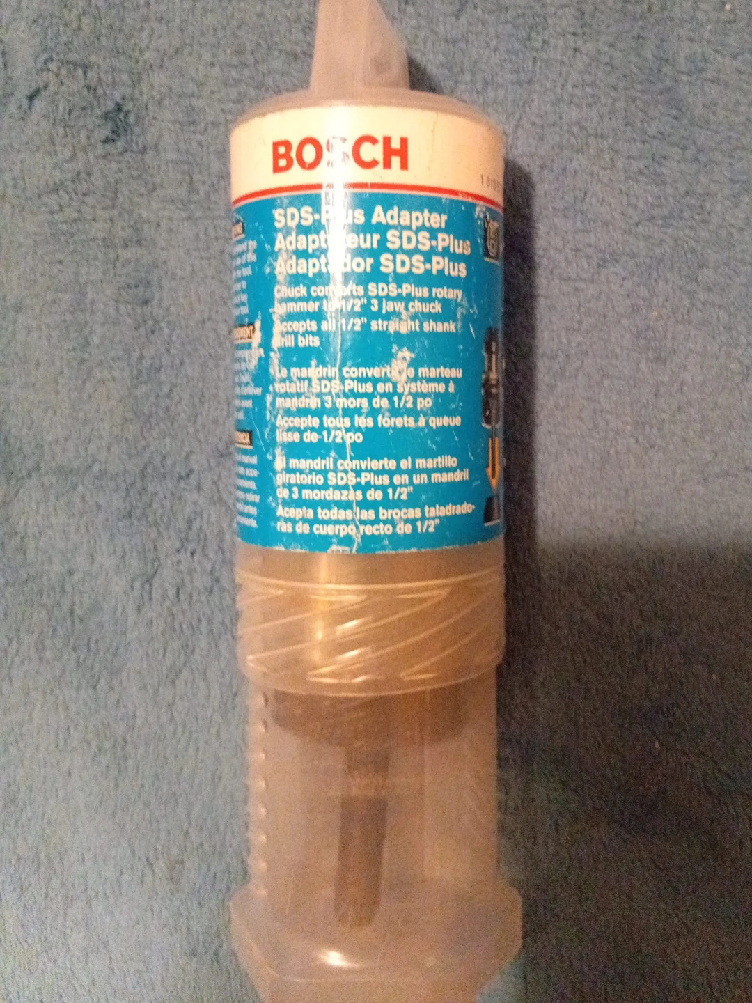 Bosch SDS-Plus Rotary Hammer to 1/2" 3-Jaw Chuck Adapter