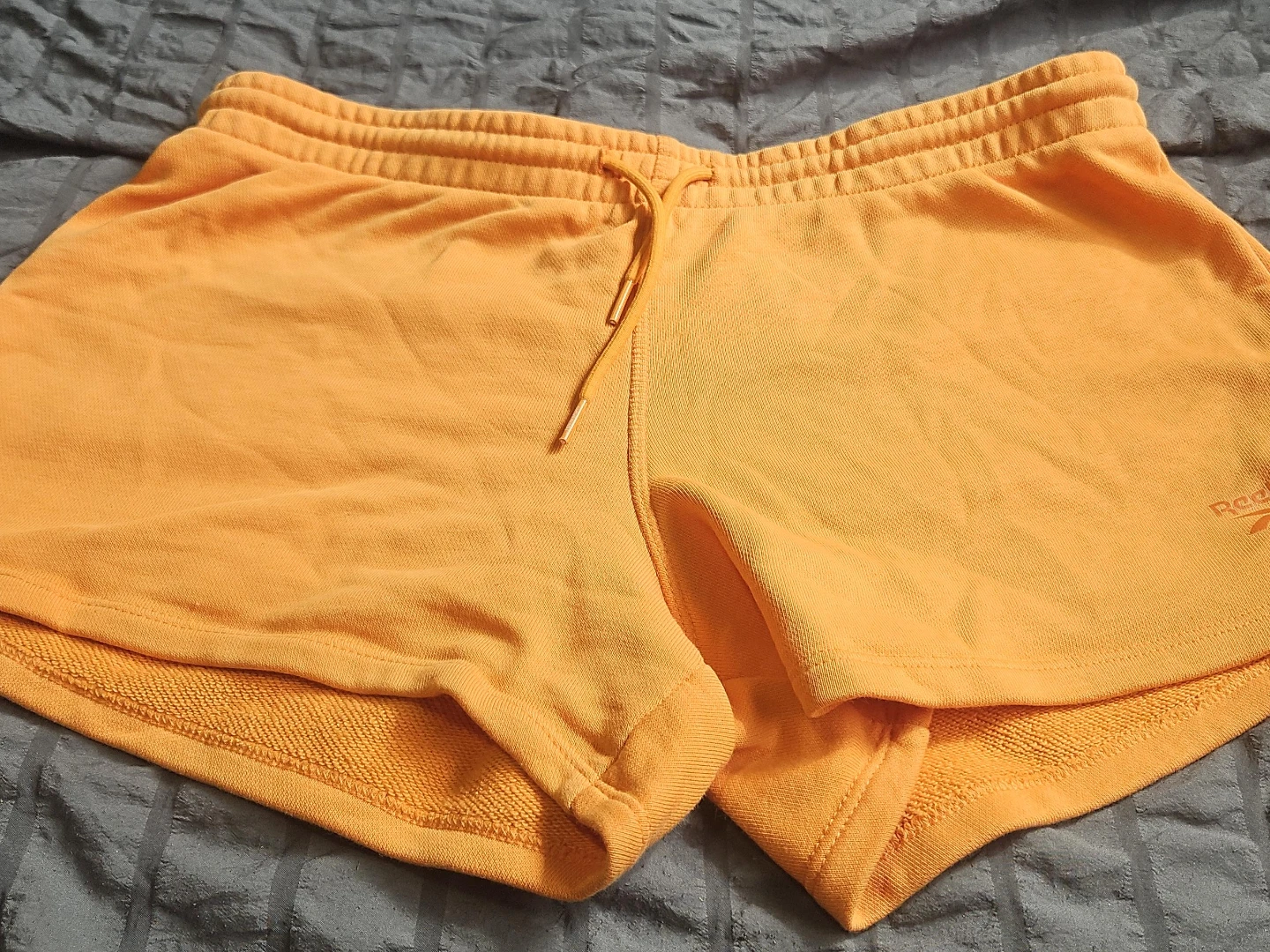 Reebok Orange Sweat Shorts