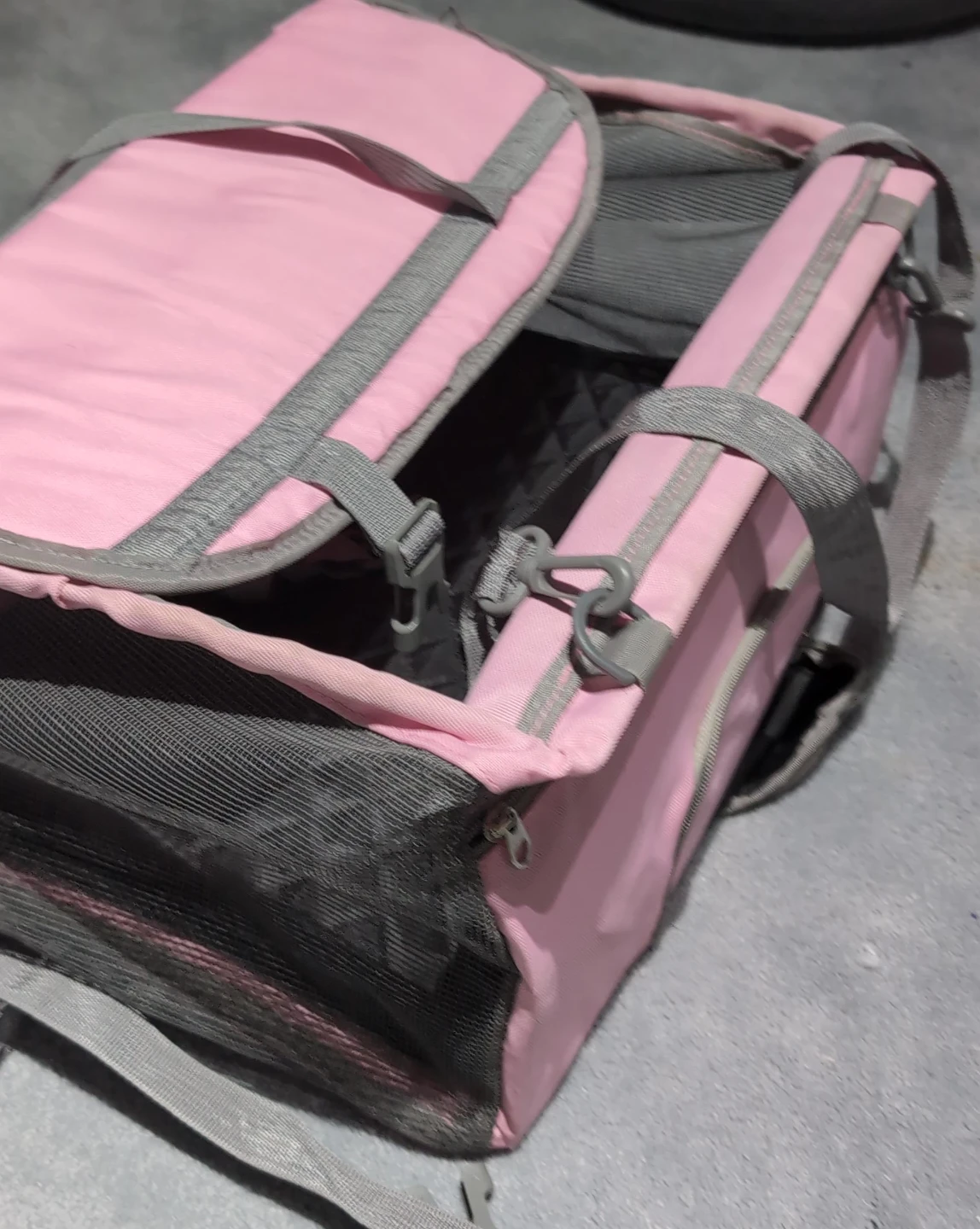 Pink Pet Carrier Backpack