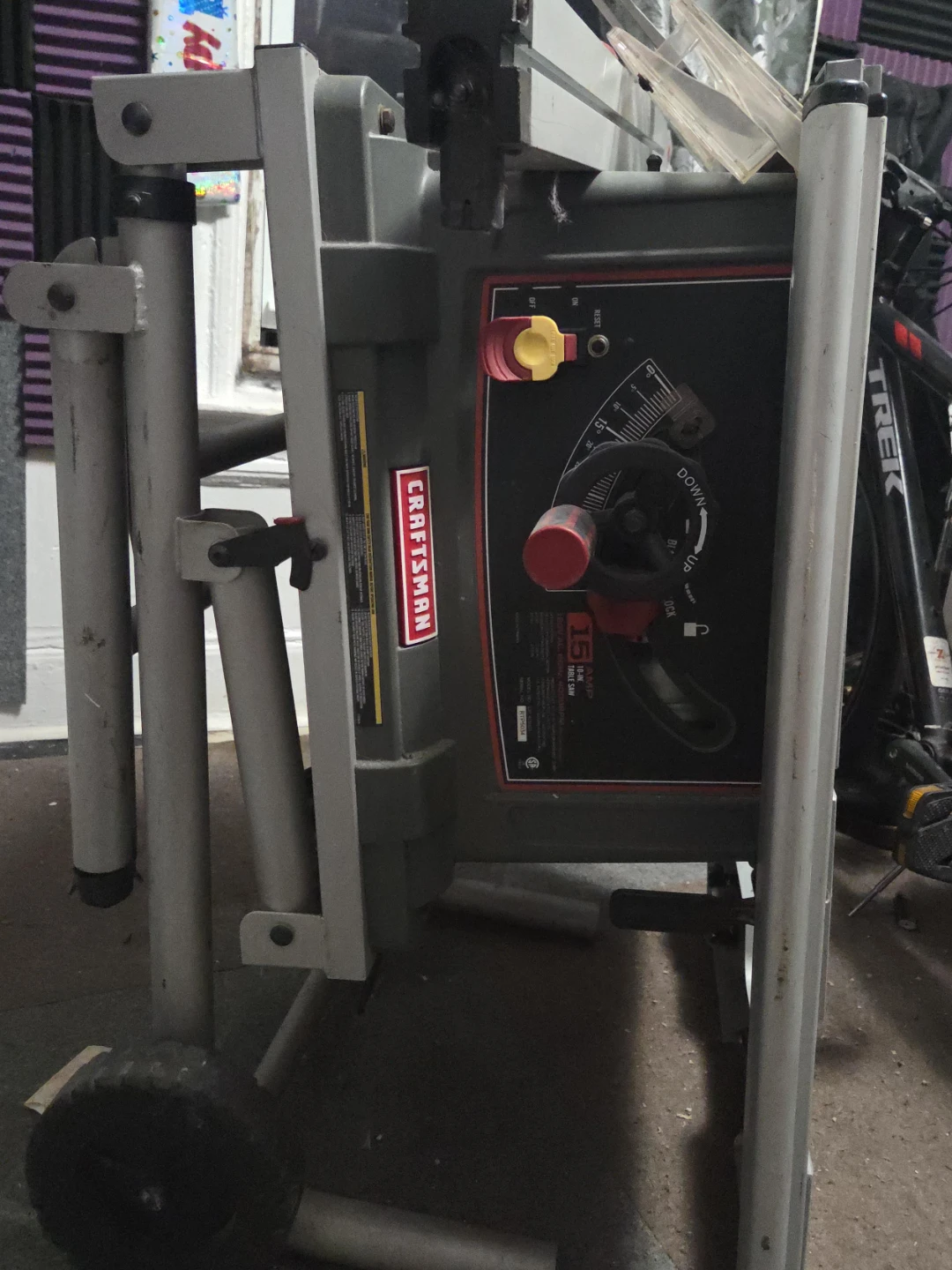 Craftsman 15 Amp Table Saw
