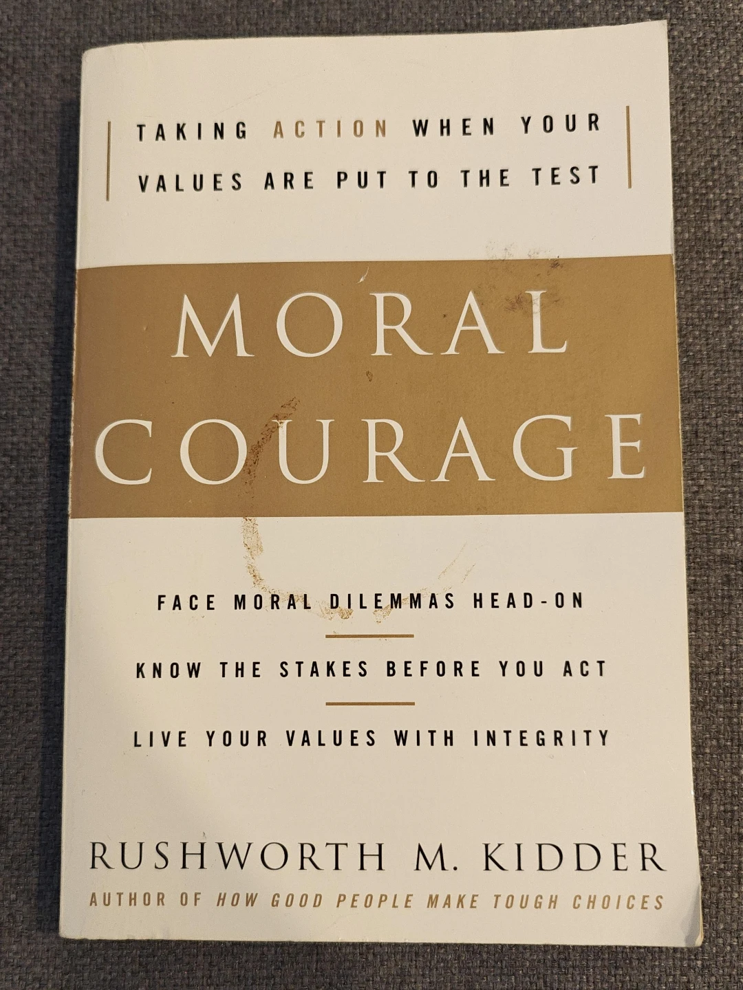 Moral Courage by Rushworth M. Kidder