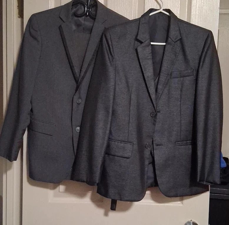 Grey Suit Jacket and Pants