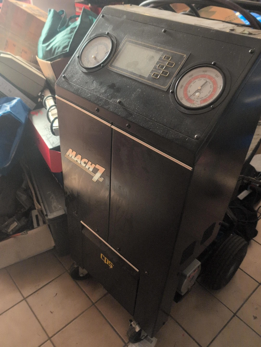 CPS "MACH 7" Pro-Set Convertible Refrigerant Machine