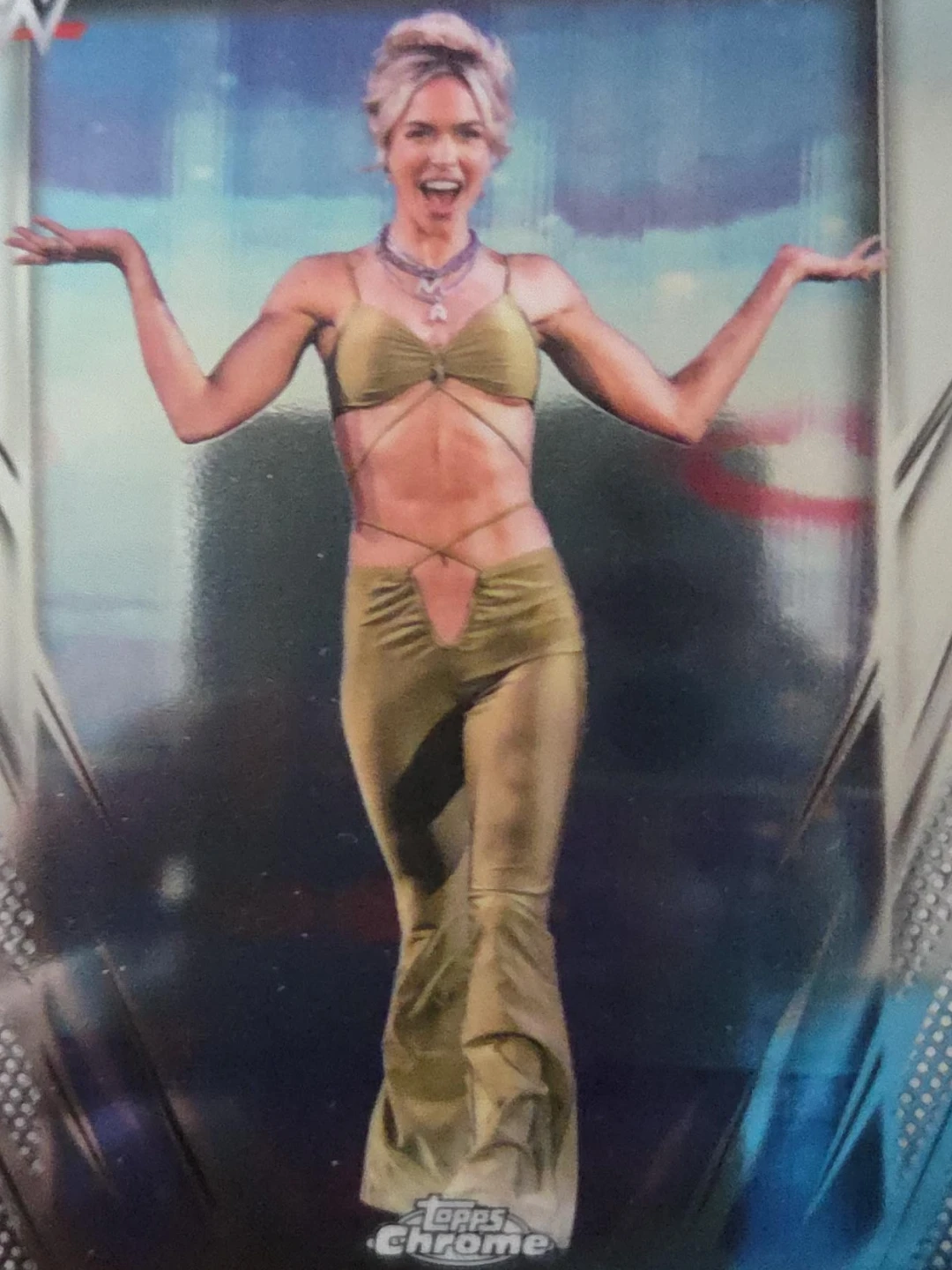 Topps Chrome WWE Card