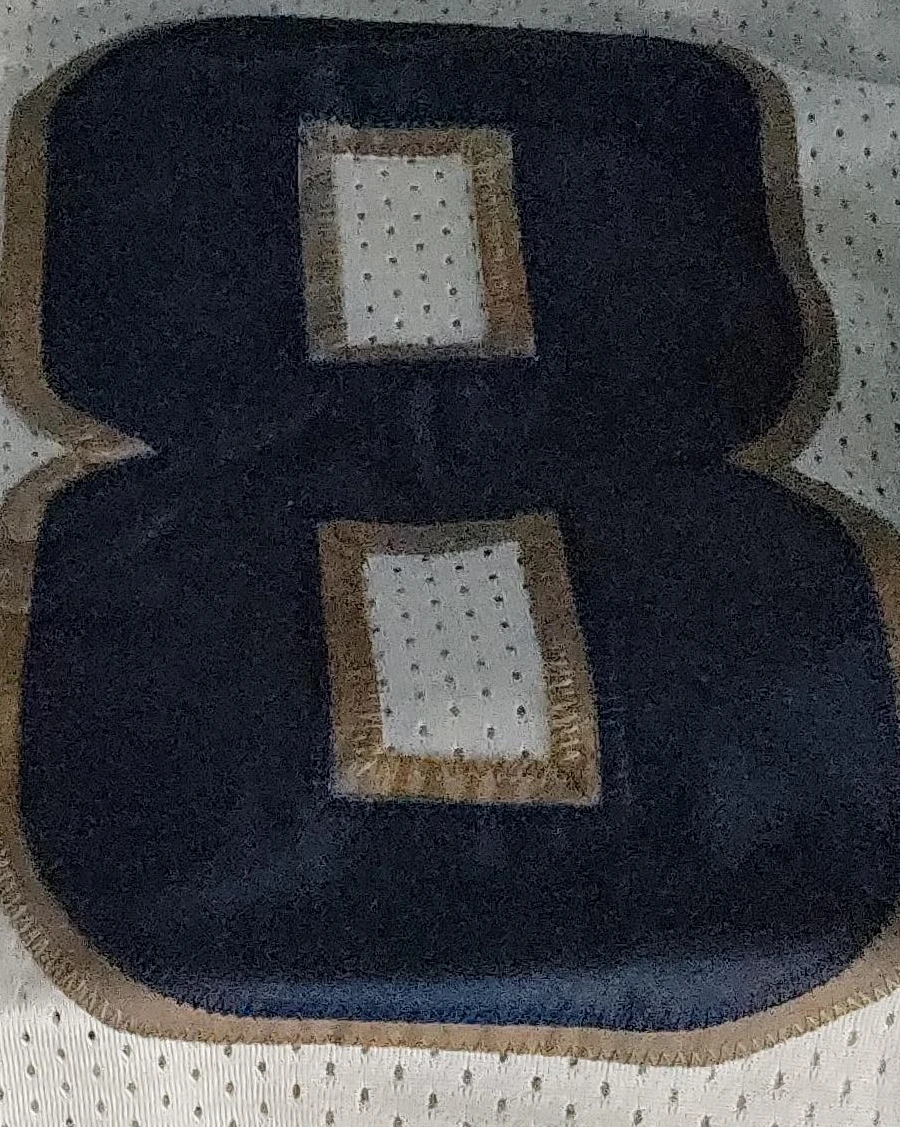Number 8 Jersey Patch