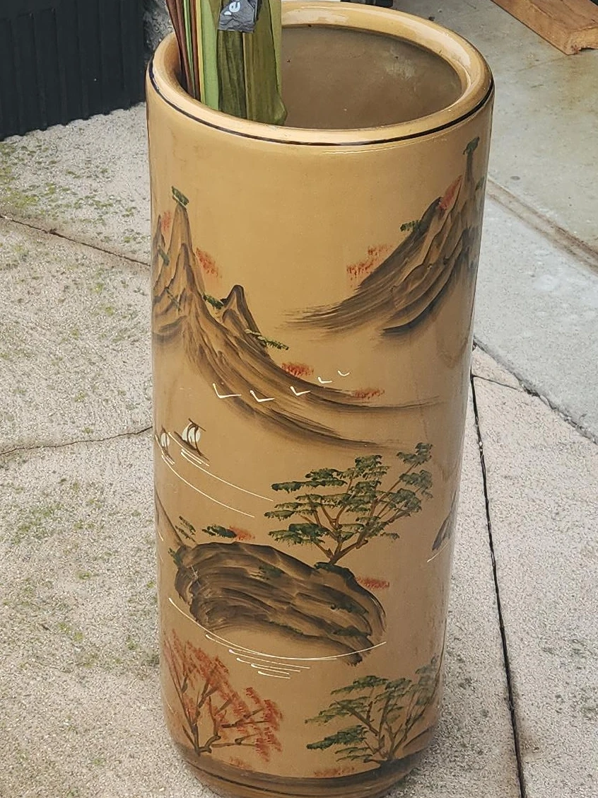 Decorative Ceramic Umbrella Stand
