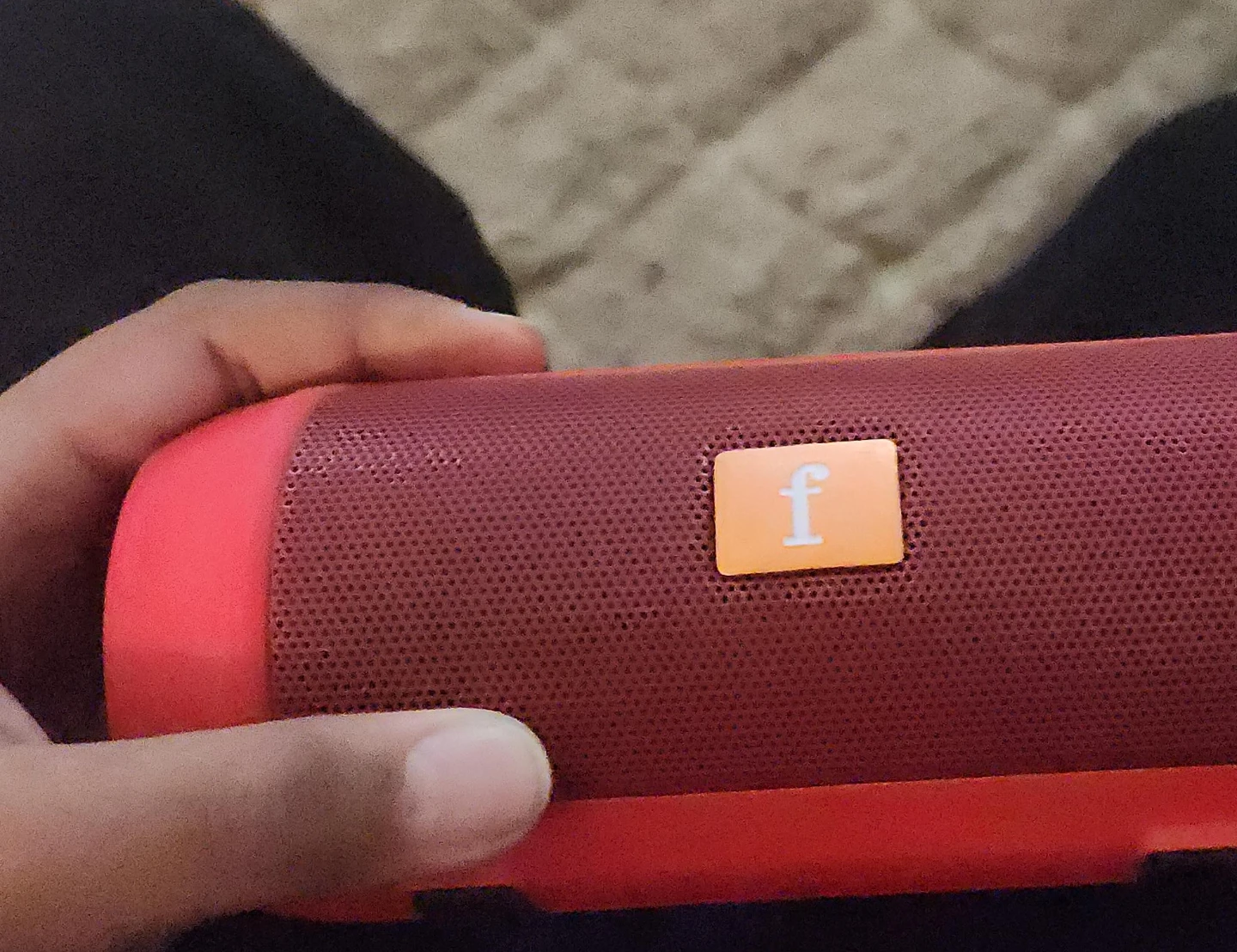 Orange Portable Bluetooth Speaker