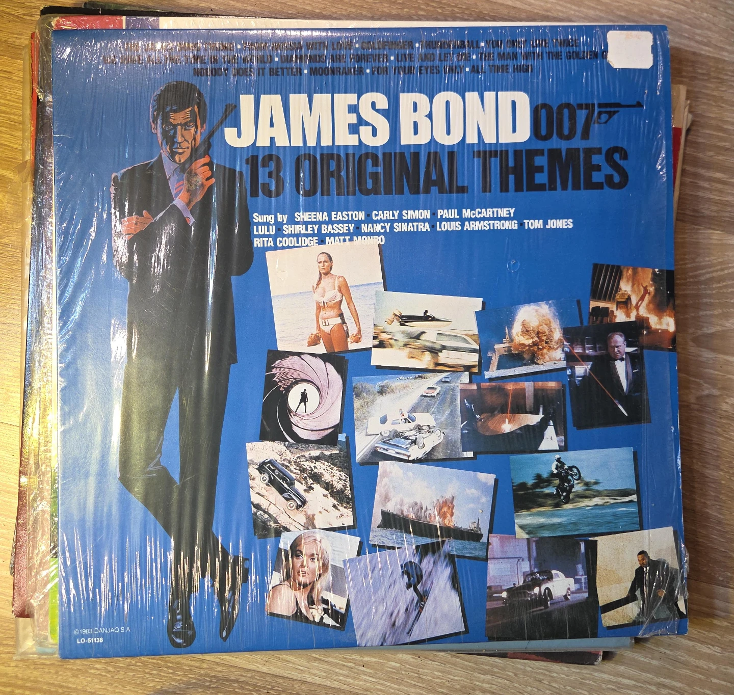 James Bond 007: 13 Original Themes Vinyl Record