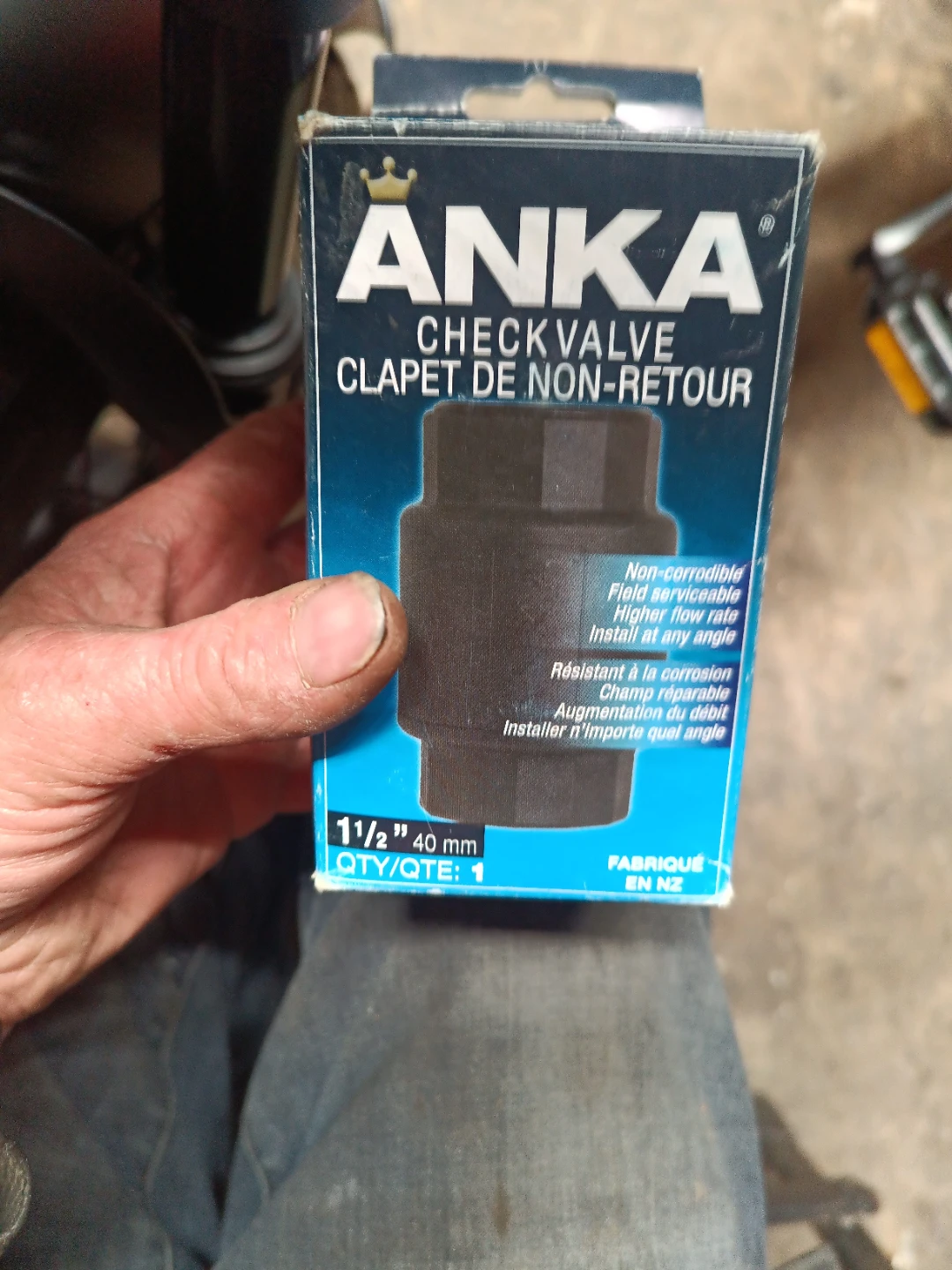 ANKA Check Valve 1 1/2" (40 mm)