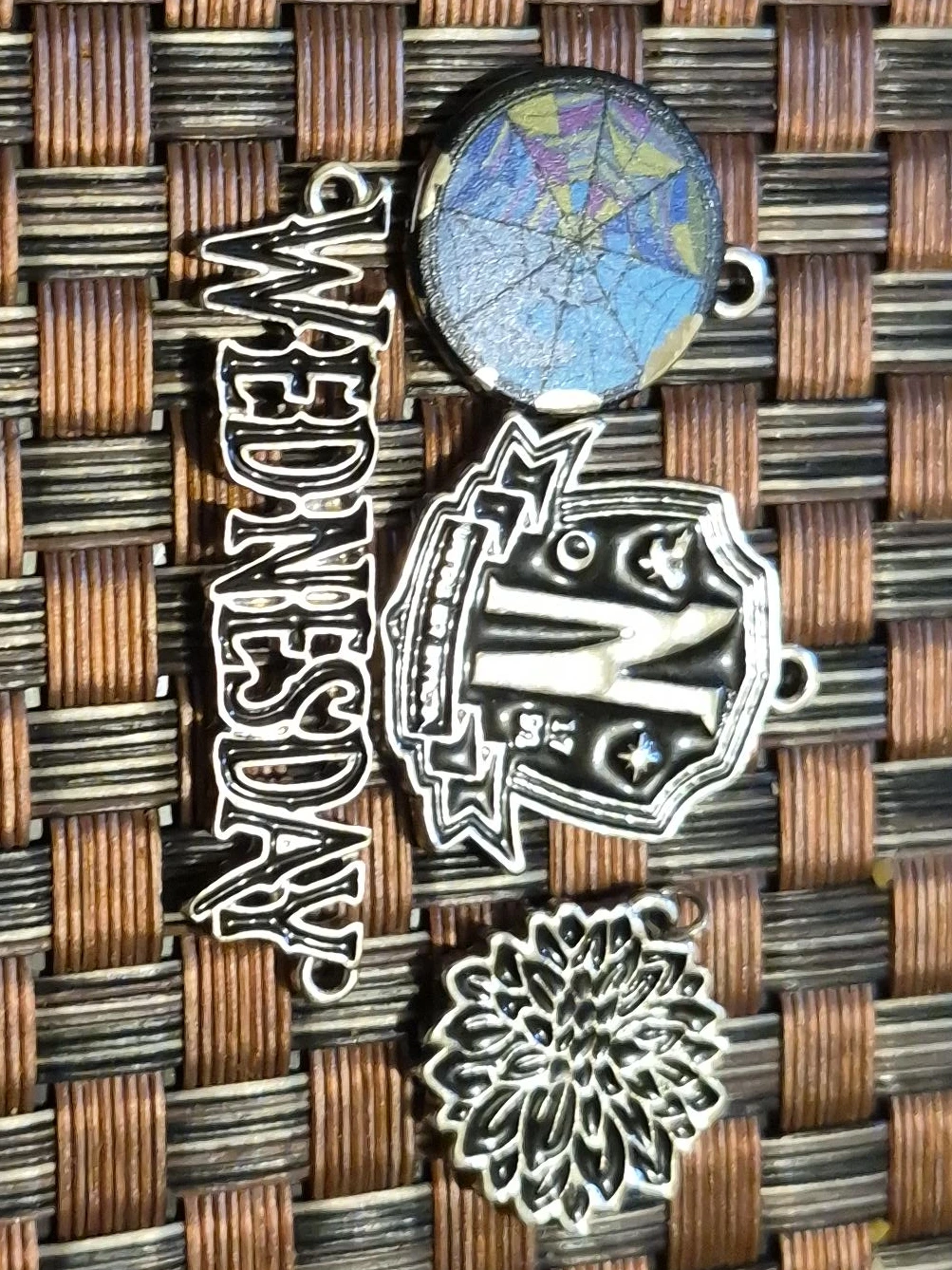 Wednesday Addams Inspired Charms