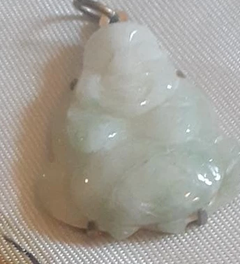Jade Buddha Pendant
