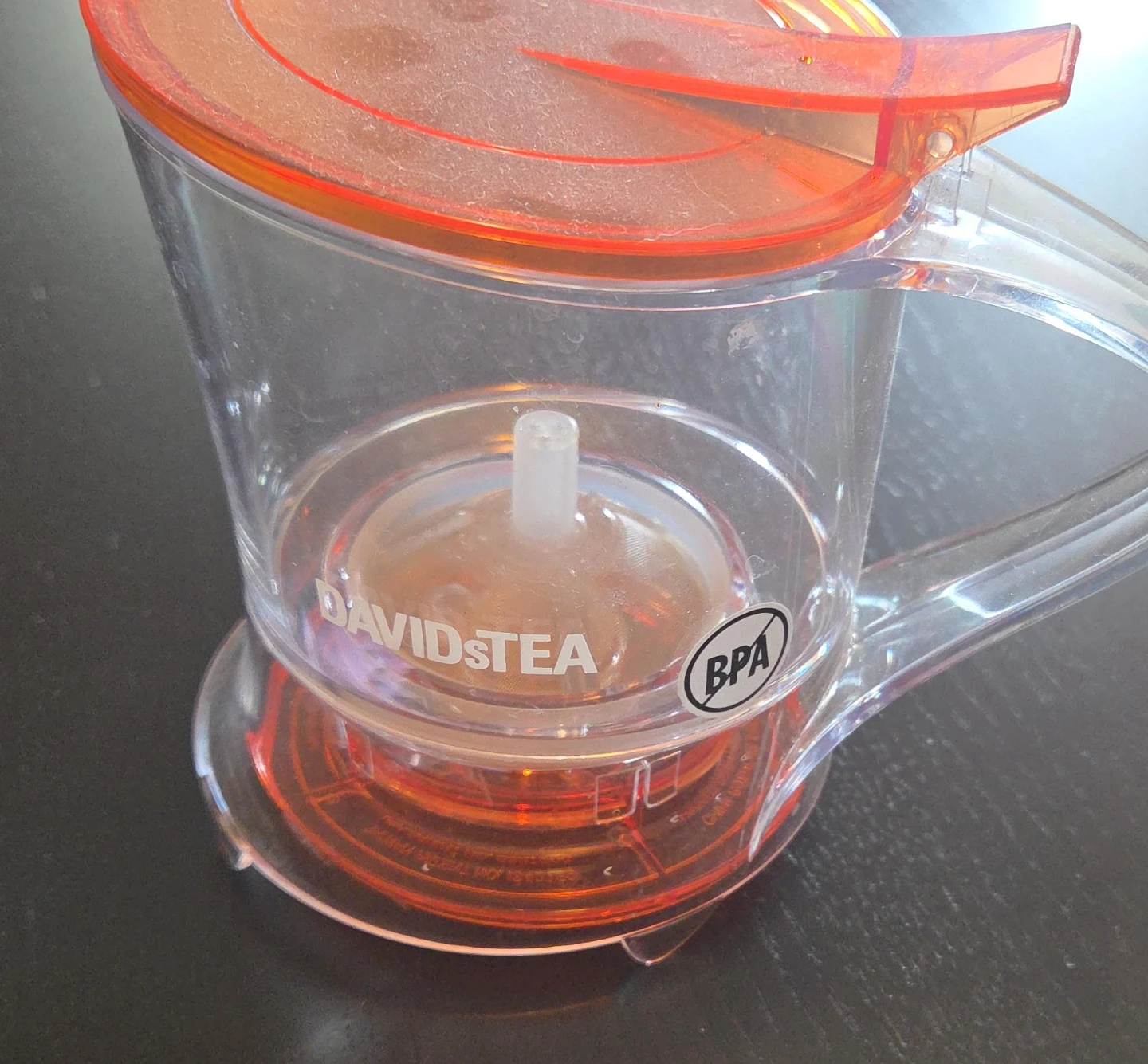 DAVIDsTEA Infuser Orange