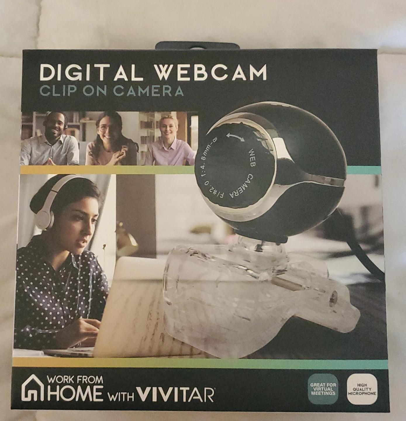 Vivitar Digital Webcam Clip On Camera