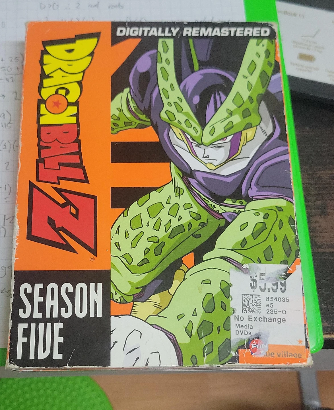 Dragon Ball Z Season Five DVD