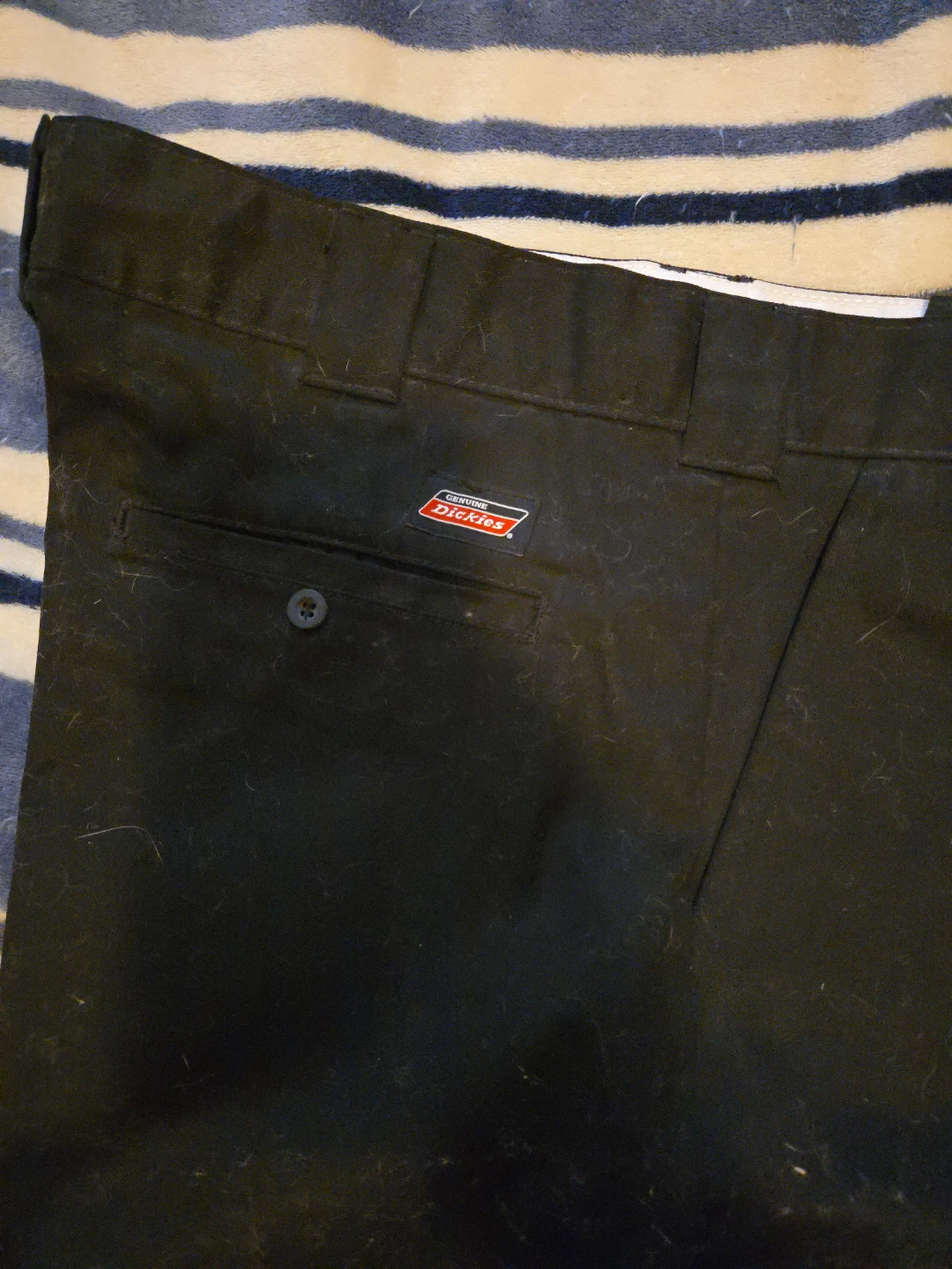 Dickies Black Work Pants 38x32