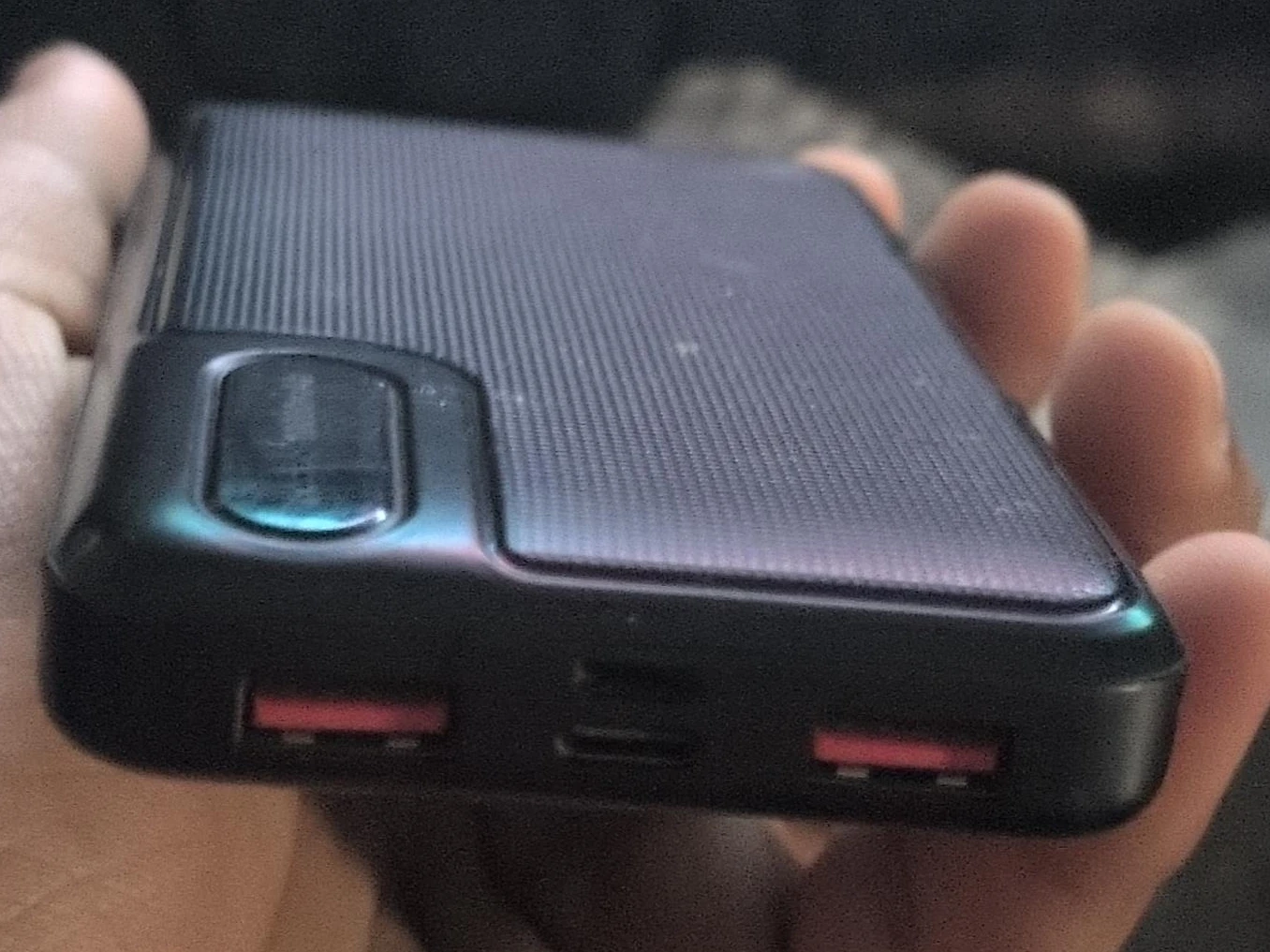 Black Portable Power Bank