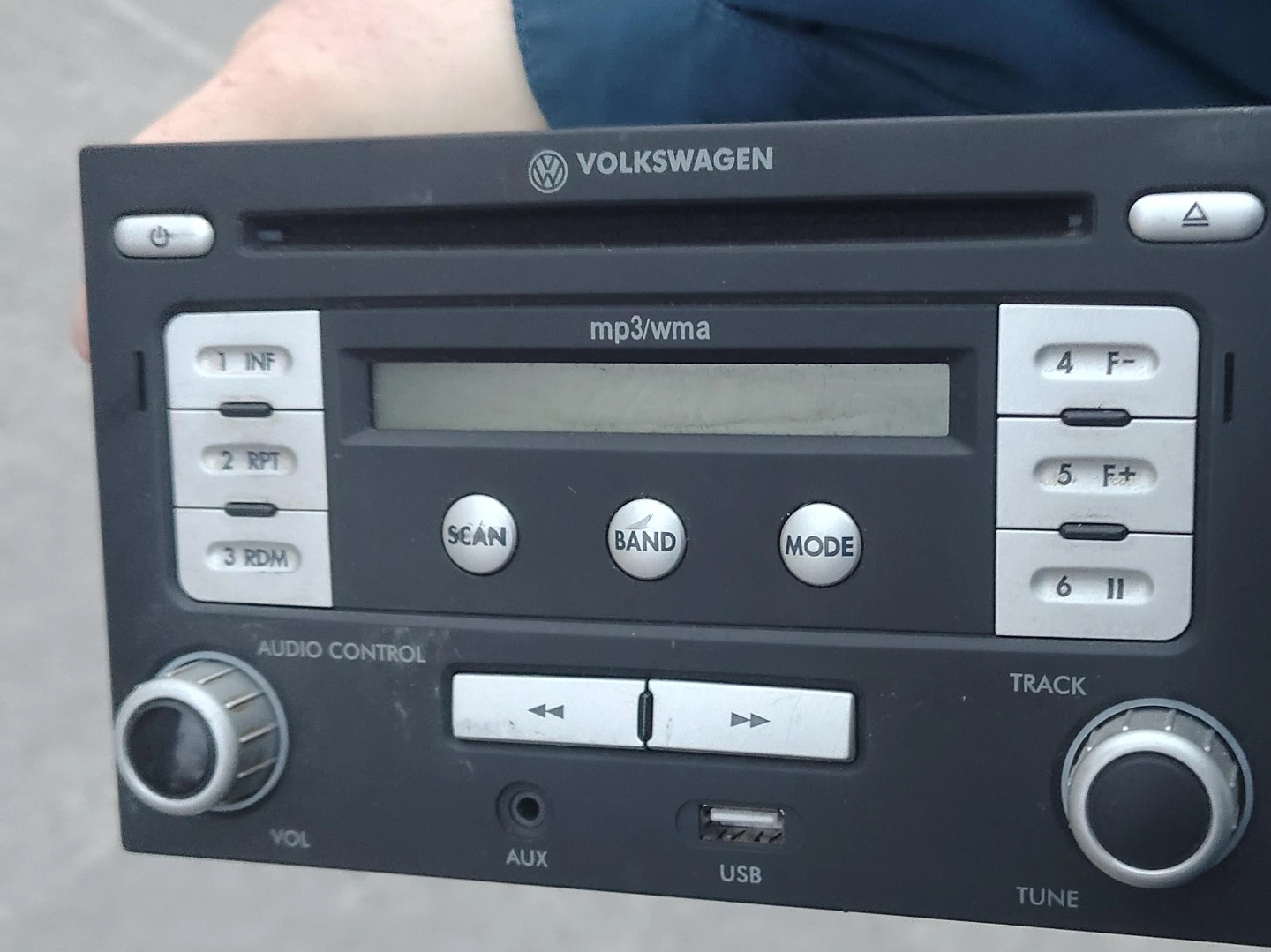Volkswagen Car Stereo Radio USB/CD/MP3/WMA and AUX