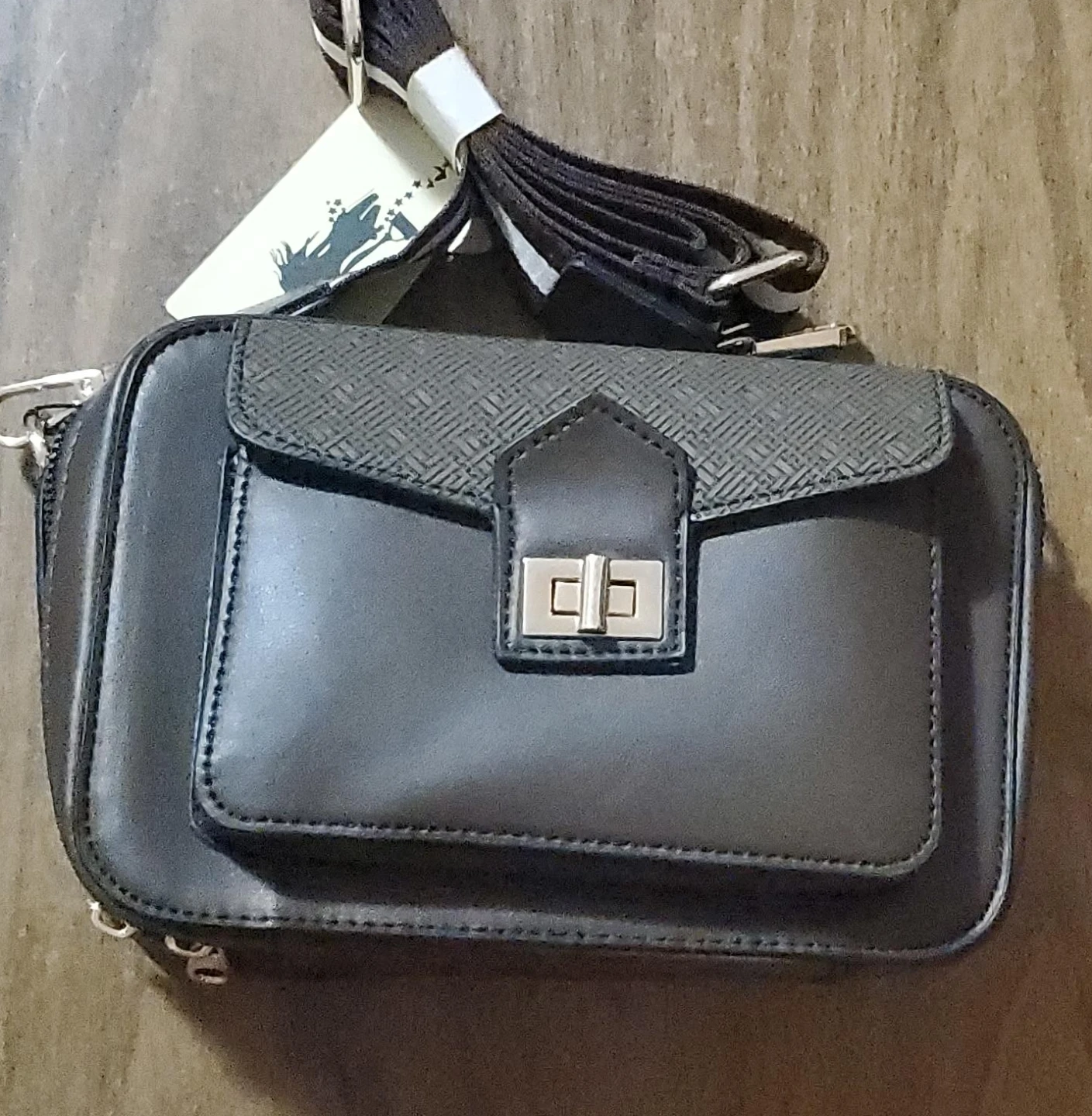 Jolene Couture Brown Crossbody Bag