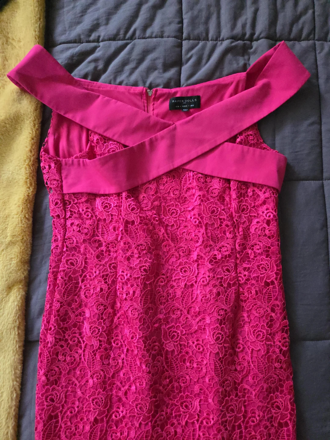 Paper Dolls Pink Lace Dress Size US 12