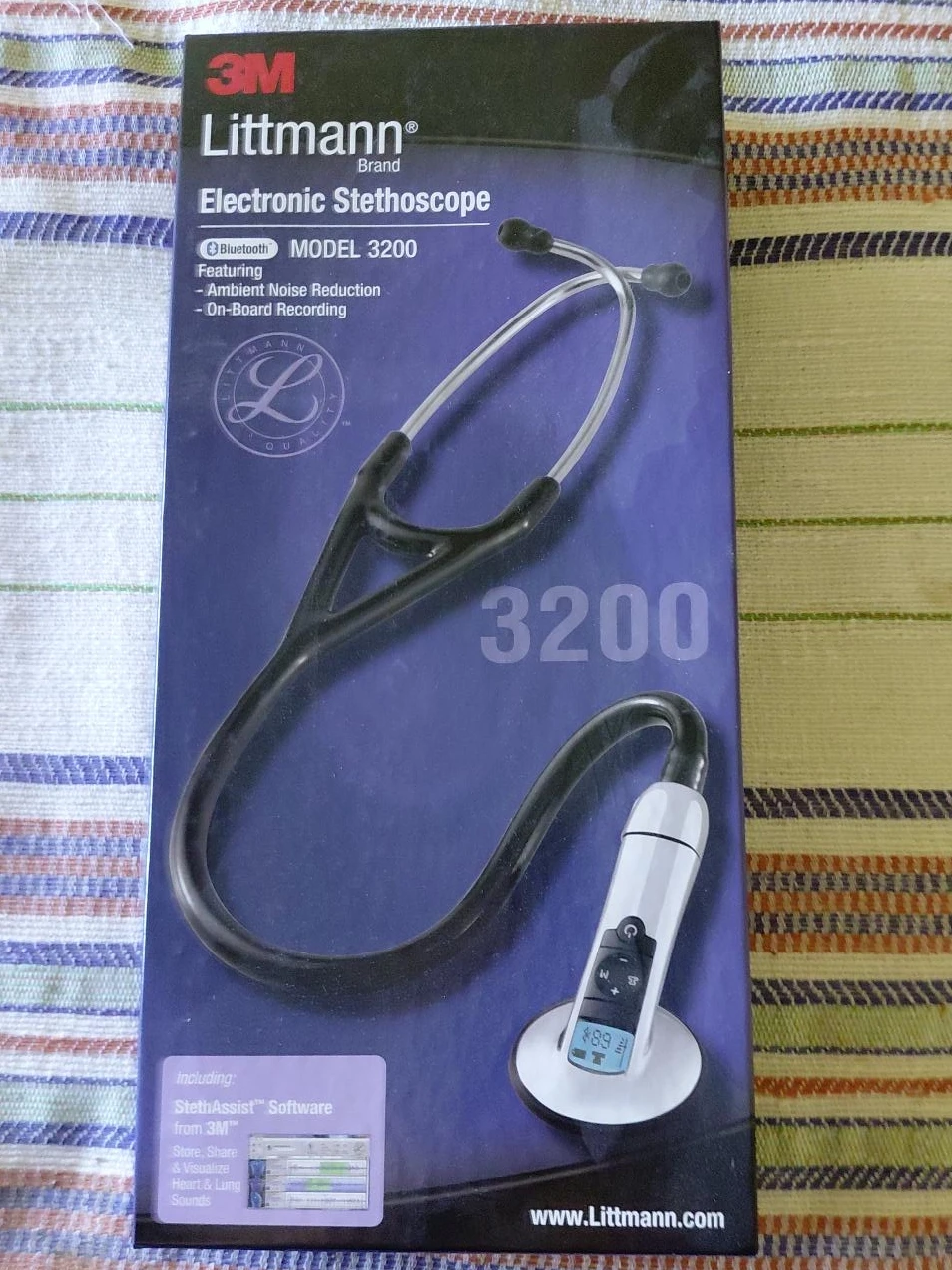 3M Littmann Electronic Stethoscope Model 3200