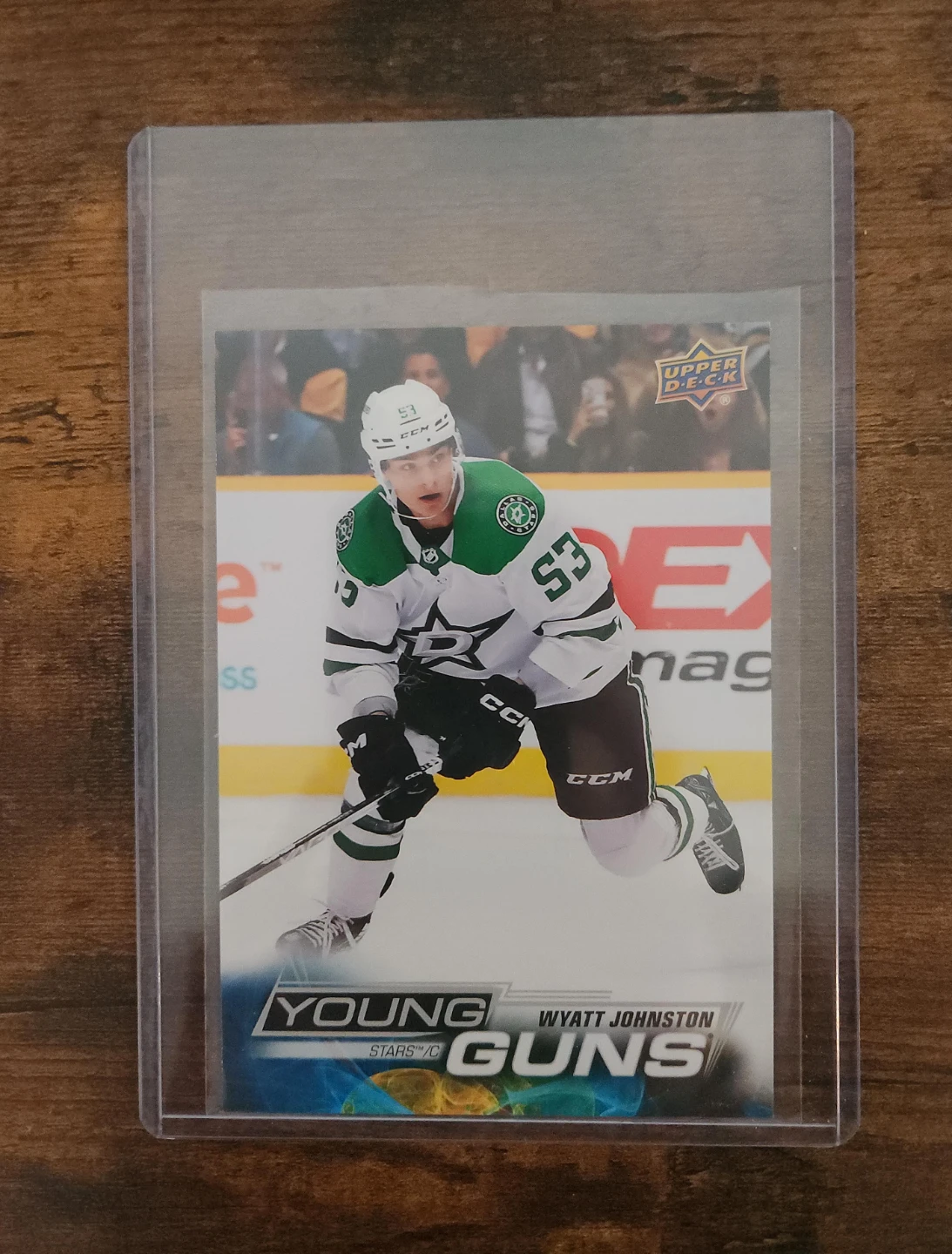 Wyatt Johnston Young Guns Hockey Card