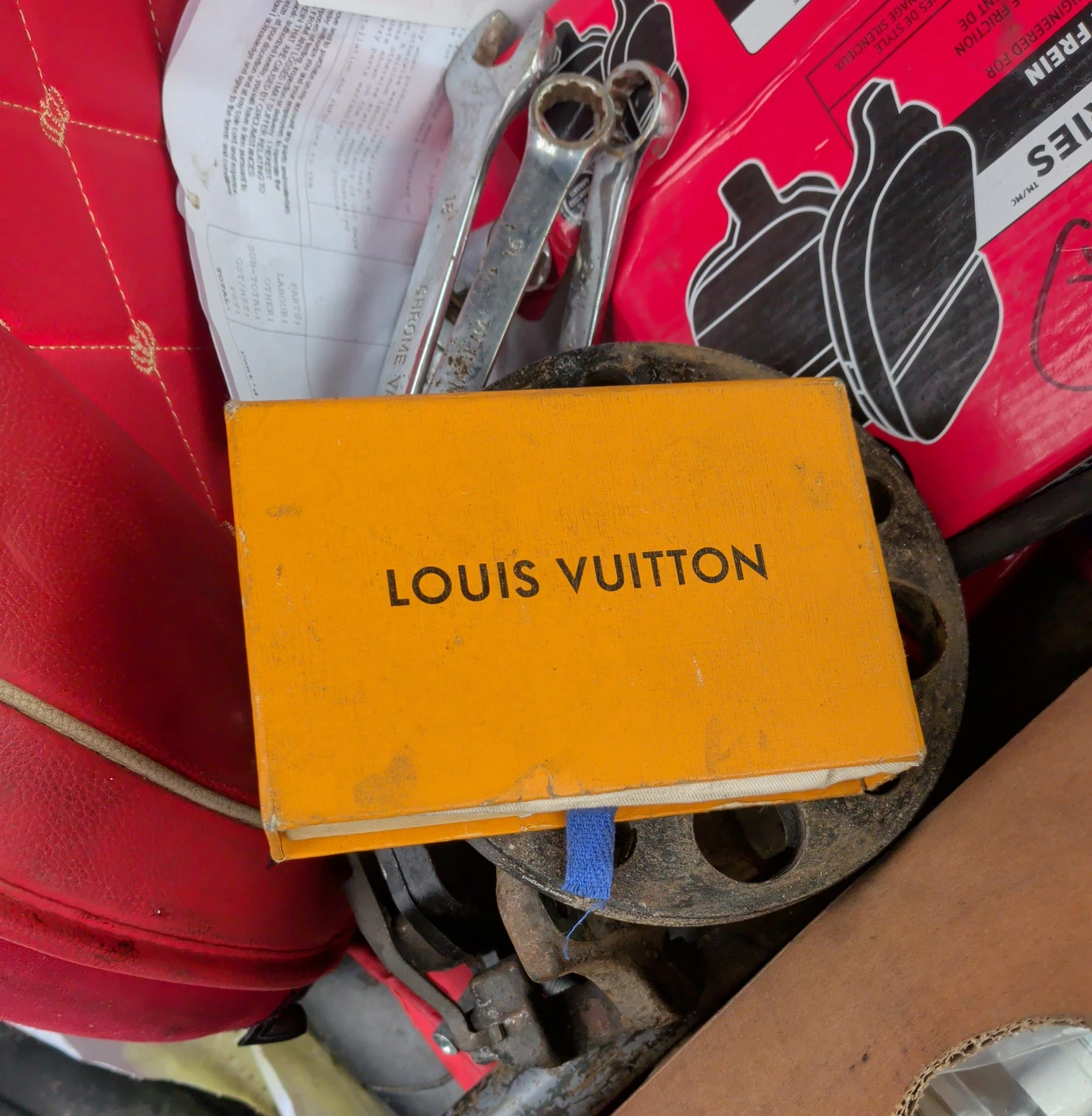 Louis Vuitton Orange Box