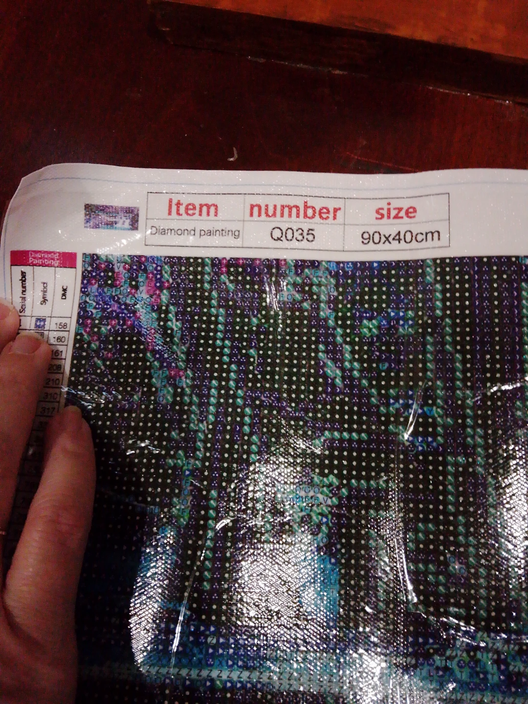 Diamond Painting Kit Q035 - 90x40cm