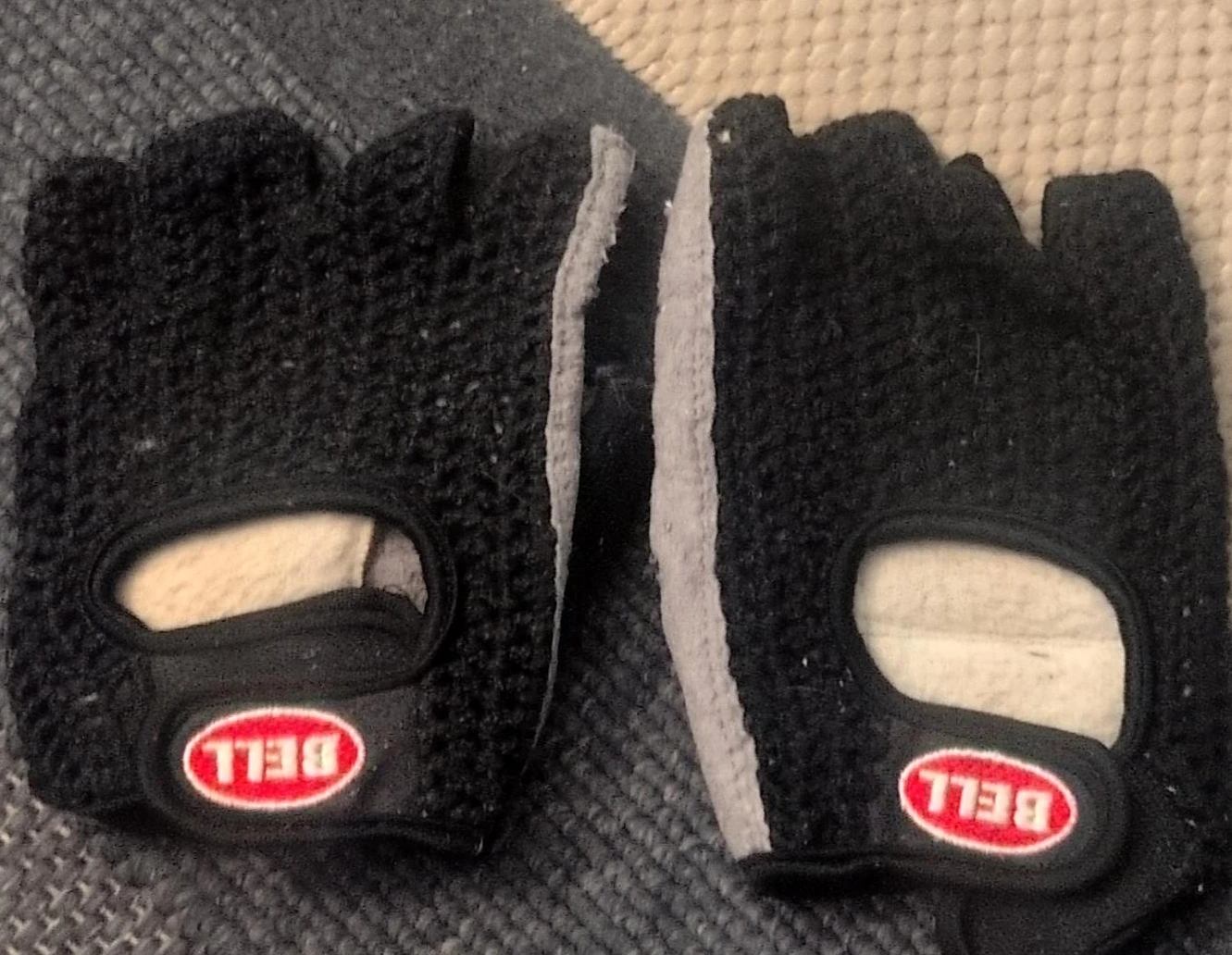 Bell Fingerless Cycling Gloves Black
