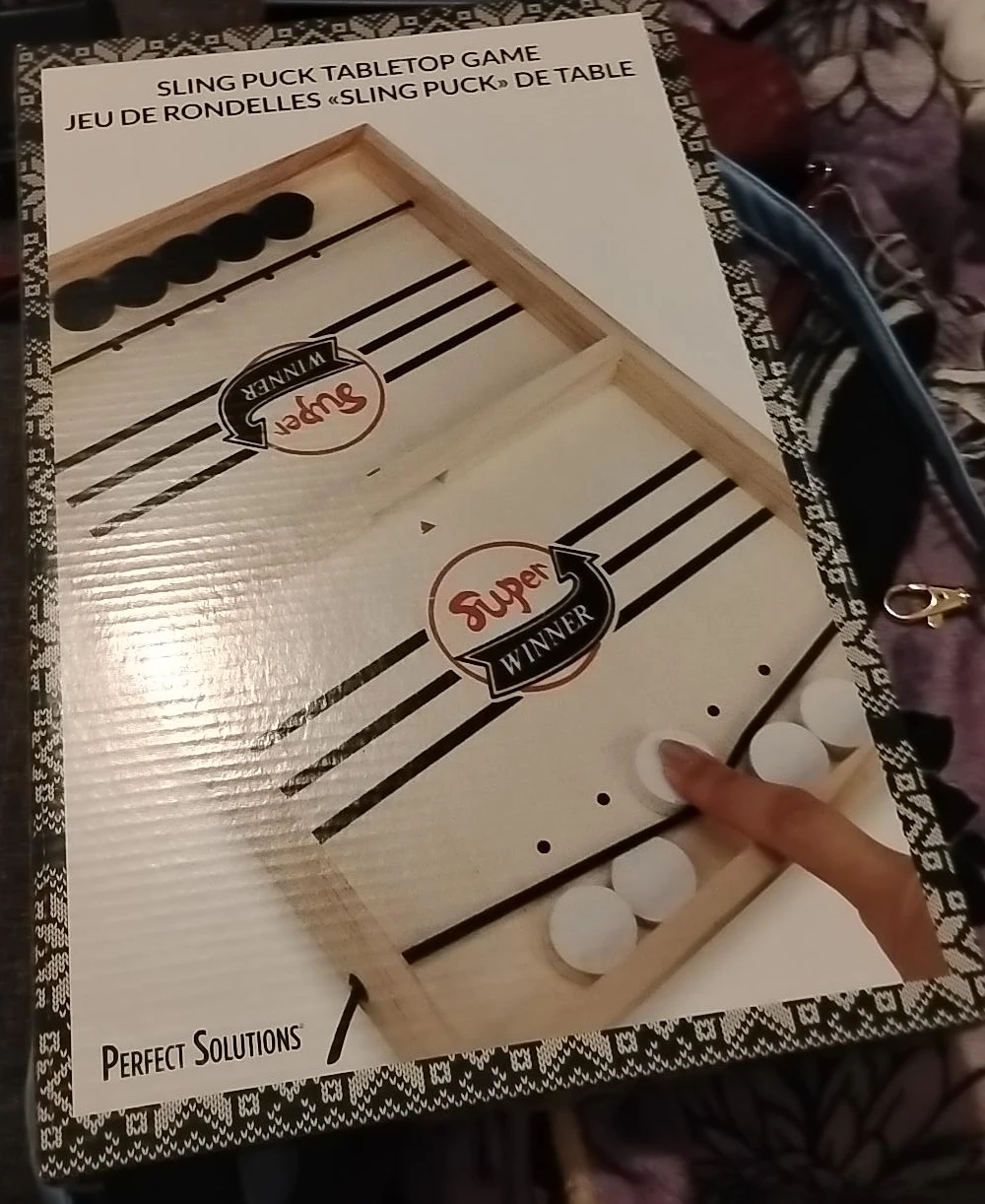 Perfect Solutions Sling Puck Tabletop Game