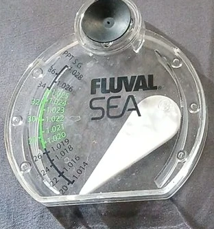 Fluval SEA Hydrometer Aquarium Saltwater Specific Gravity Tester