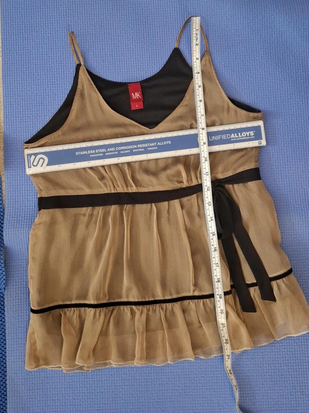 ​Michel Klein (MK) Gold-Tone Cami